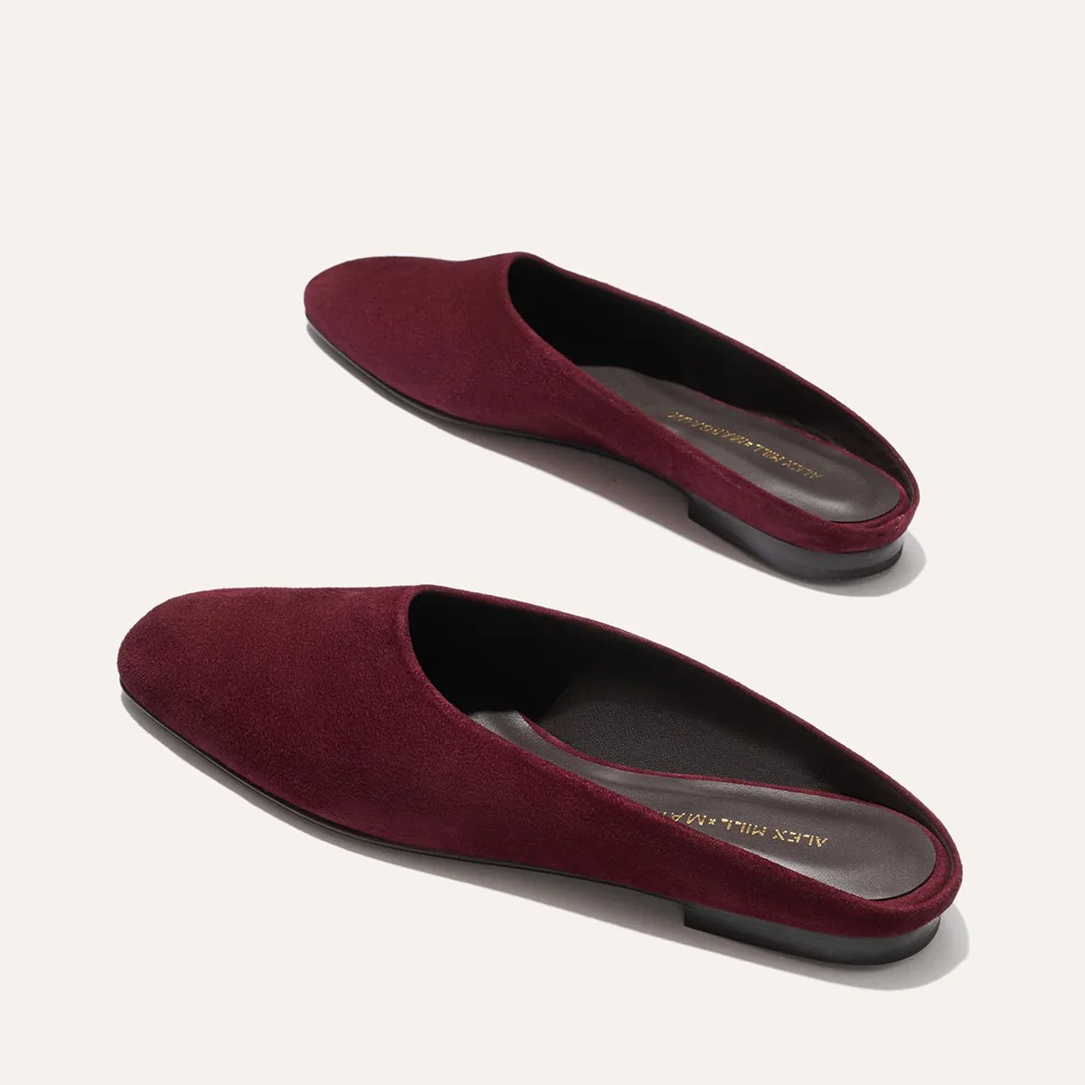Alex Mill x Margaux: The Clara - Burgundy Suede sold by Alex Mill product image thumbnail 4
