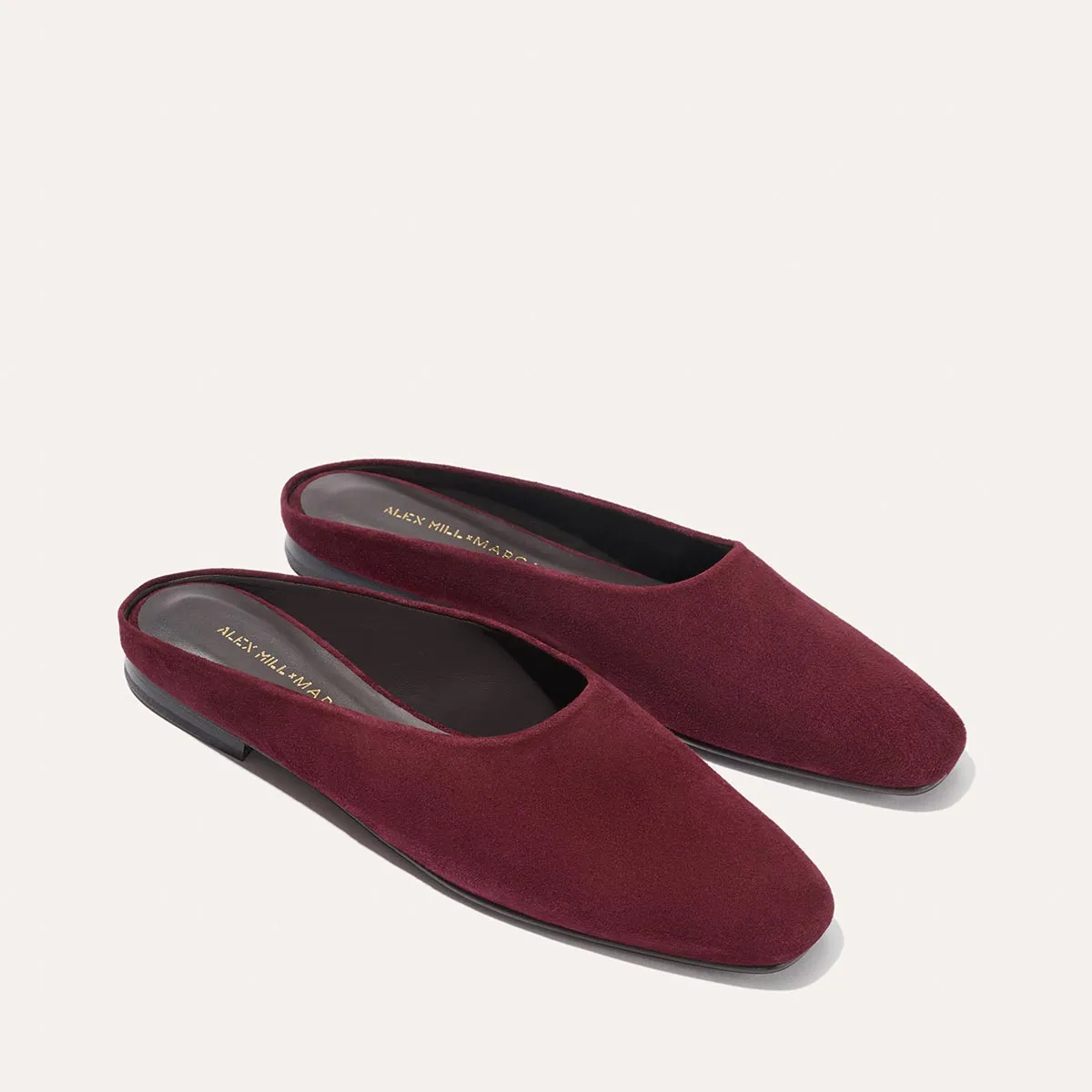 Alex Mill x Margaux: The Clara - Burgundy Suede sold by Alex Mill
