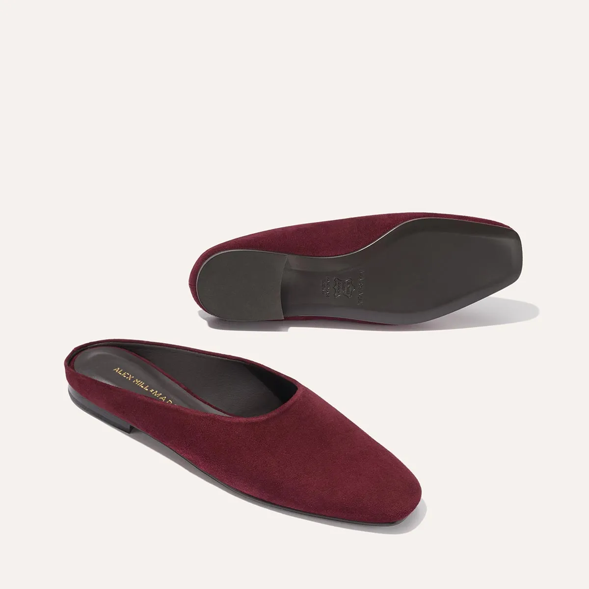 Alex Mill x Margaux: The Clara - Burgundy Suede sold by Alex Mill product image thumbnail 5