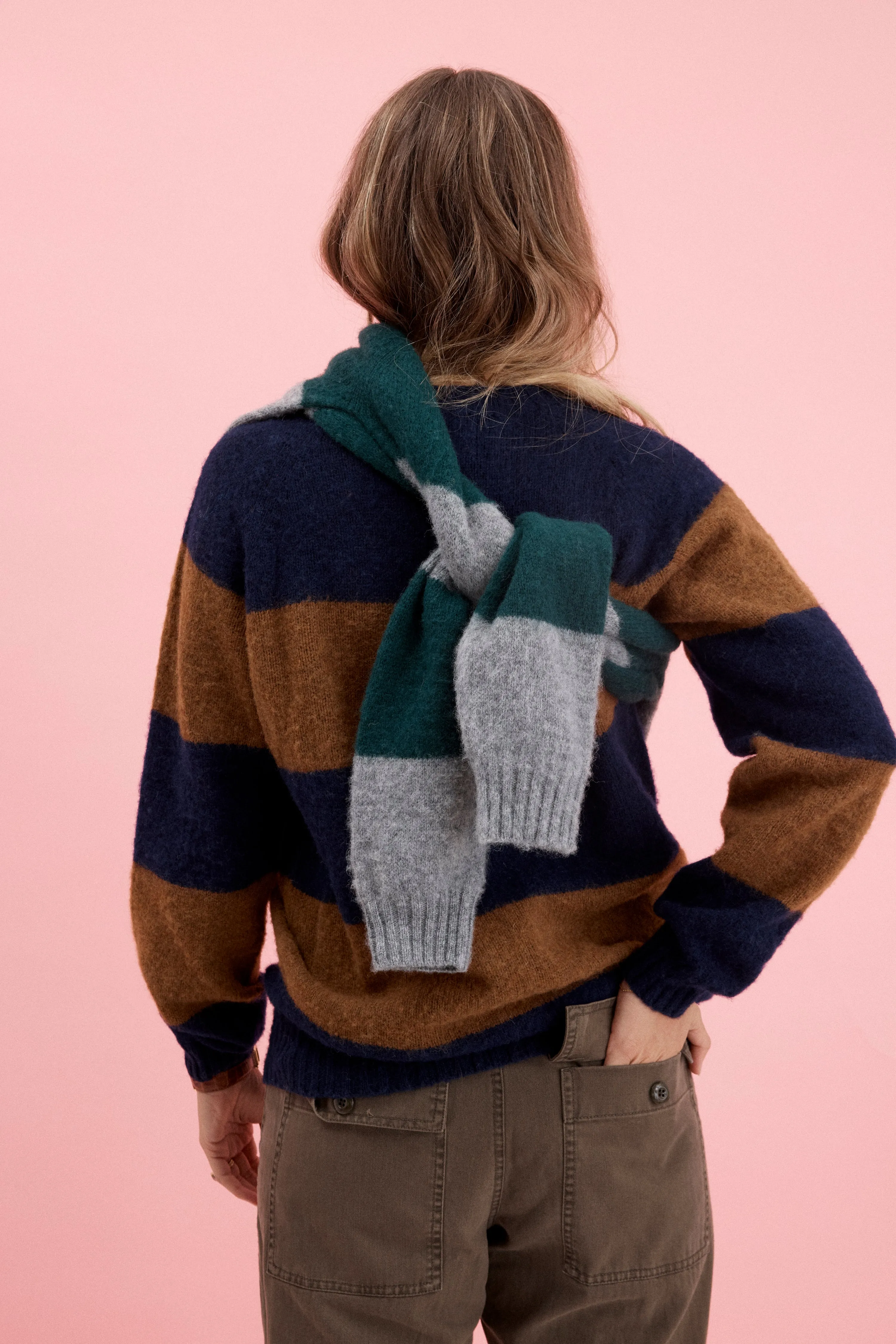 Alex Mill X J.Press Shaggy Dog Striped Crew sold by Alex Mill product image thumbnail 4