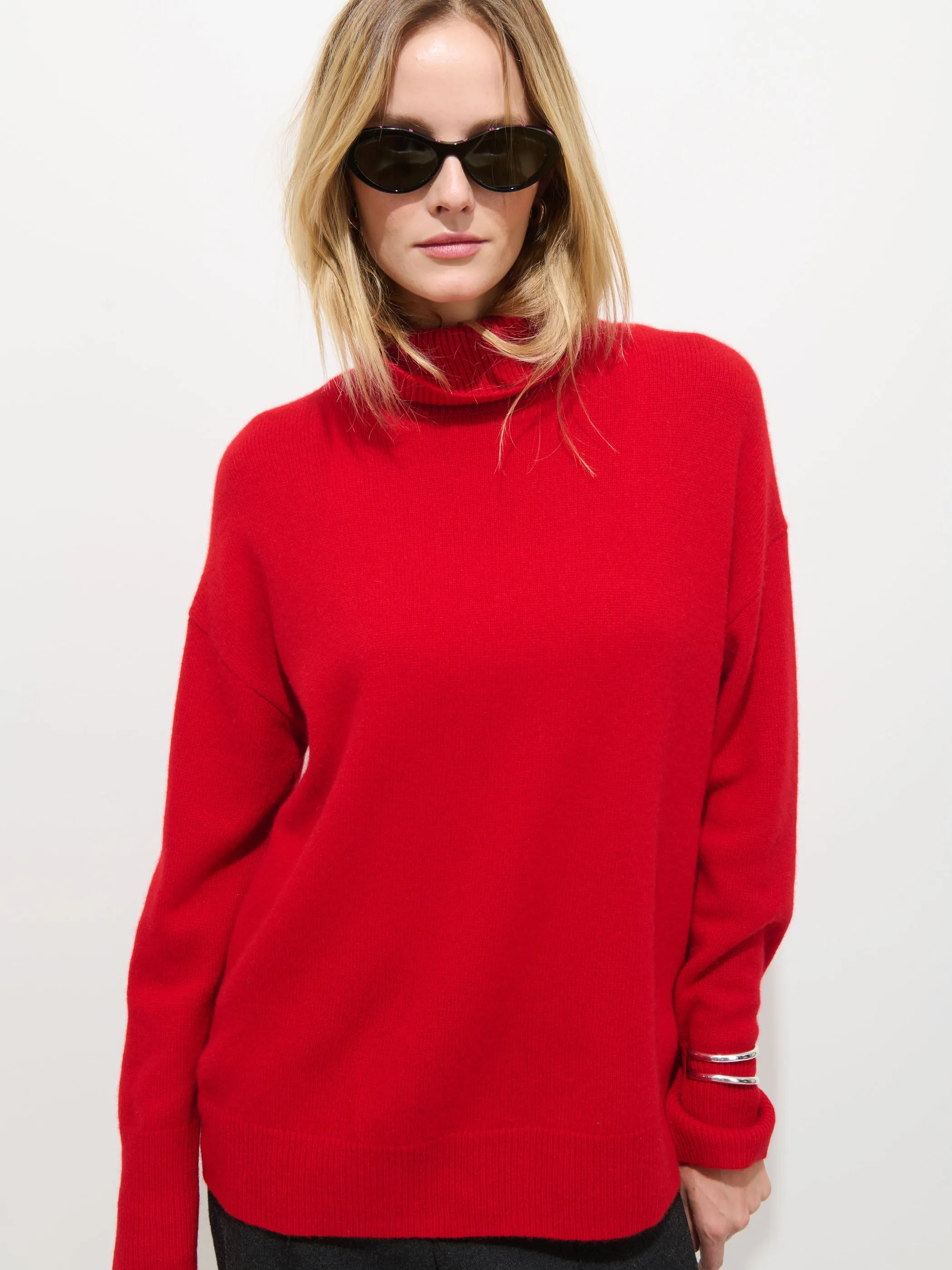 Maisie Turtleneck Sweater In Cashmere sold by Alex Mill product image thumbnail 2