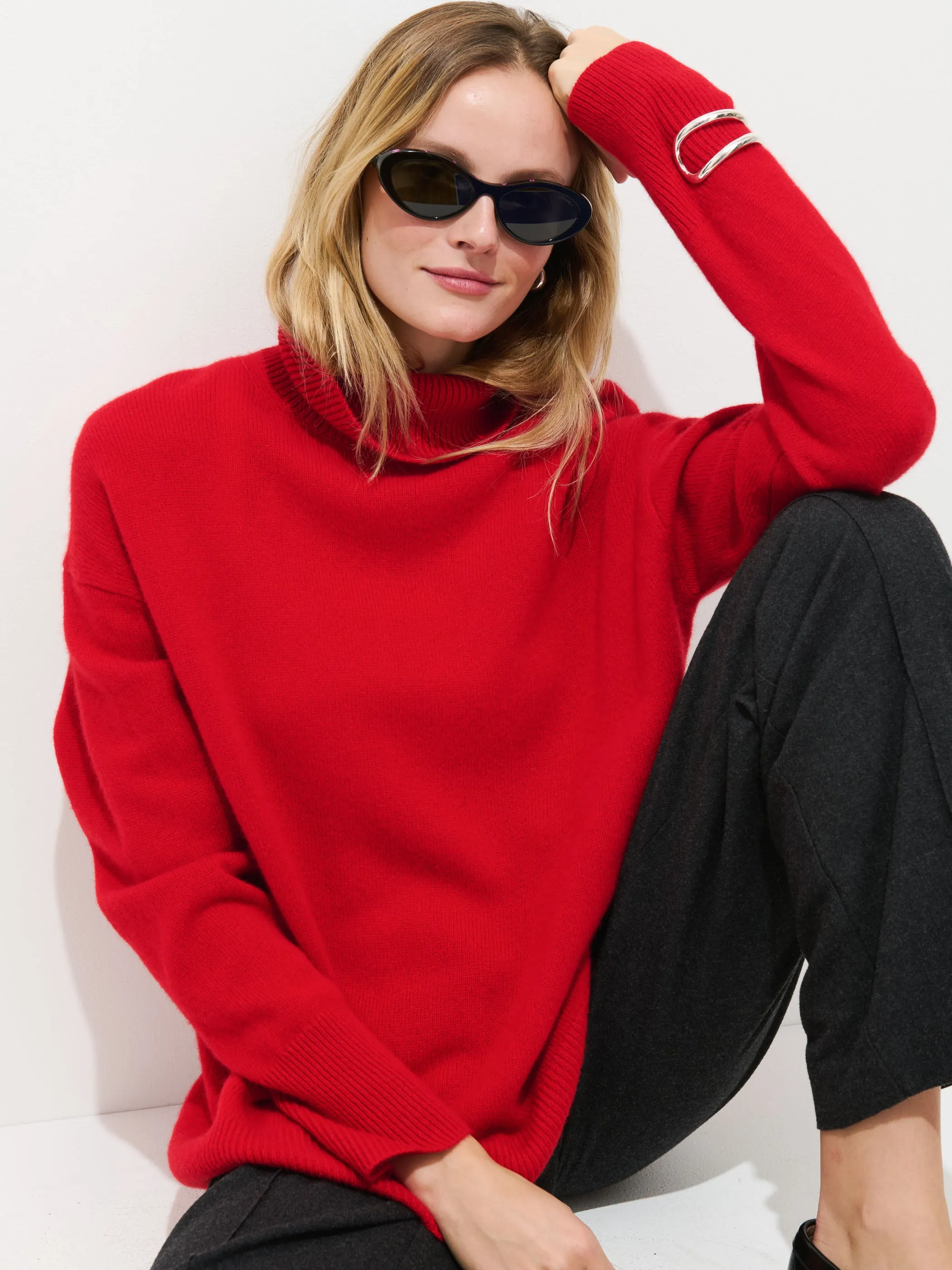 Maisie Turtleneck Sweater In Cashmere sold by Alex Mill product image thumbnail 5