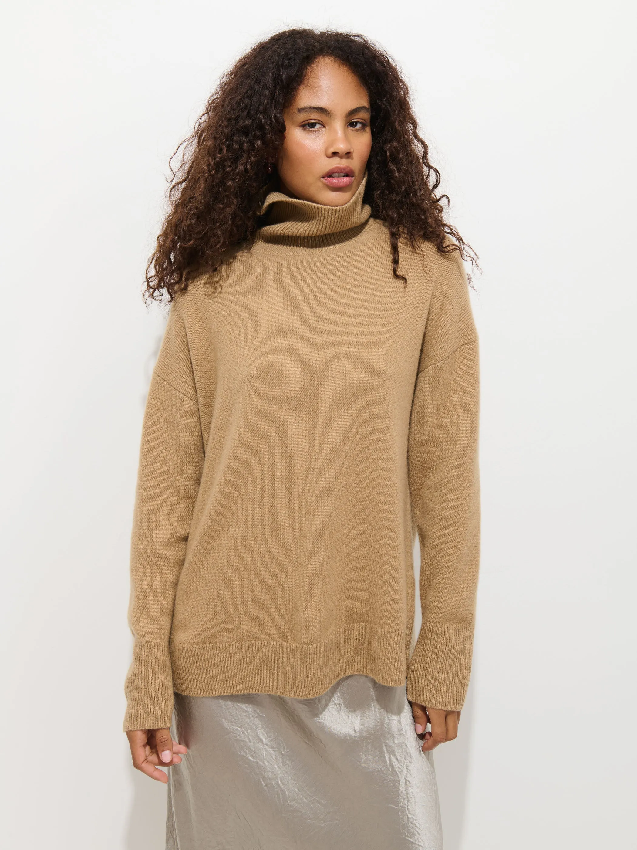 Maisie Turtleneck Sweater In Cashmere sold by Alex Mill product image thumbnail 2