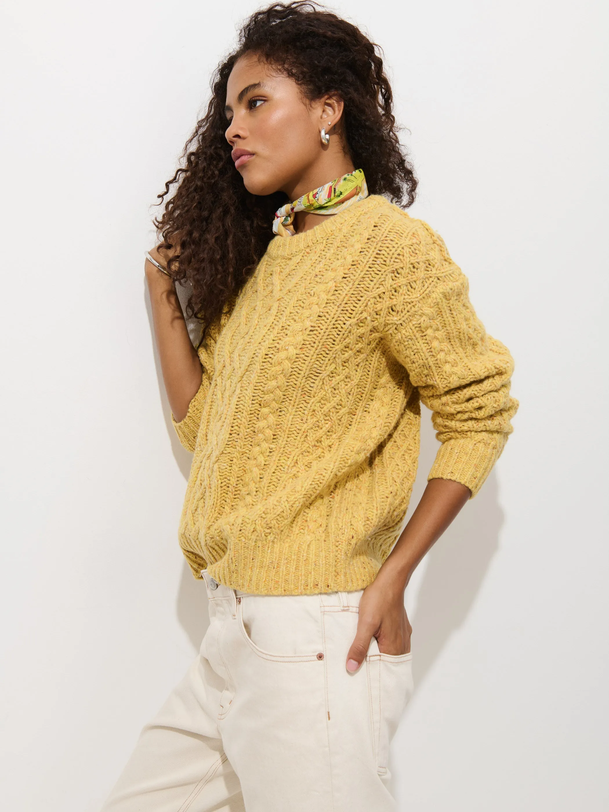Madelyn Donegal Sweater sold by Alex Mill product image thumbnail 4