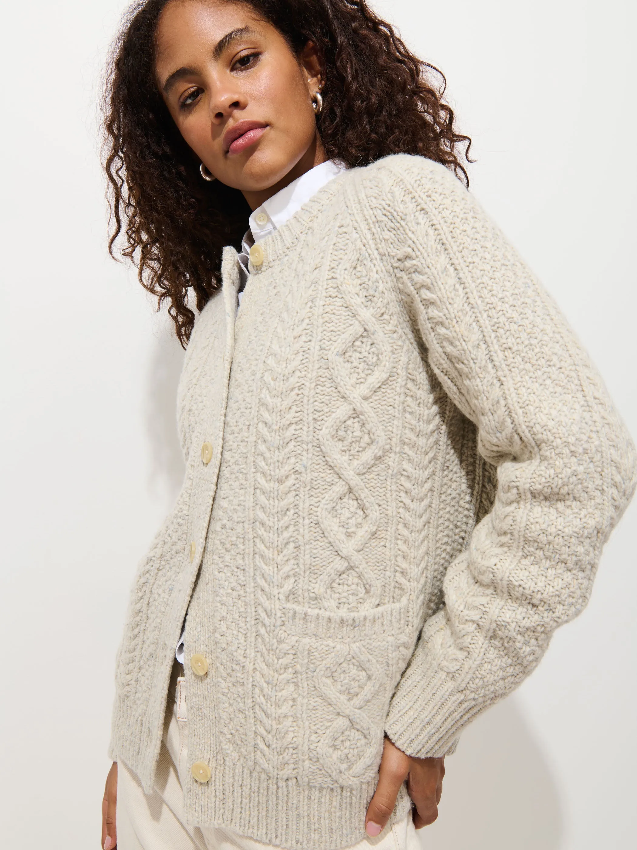 Agnes Donegal Sweater sold by Alex Mill product image thumbnail 4