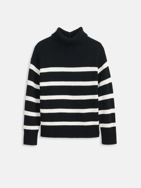 Nottinghill Striped Turtleneck Sweater sold by Alex Mill