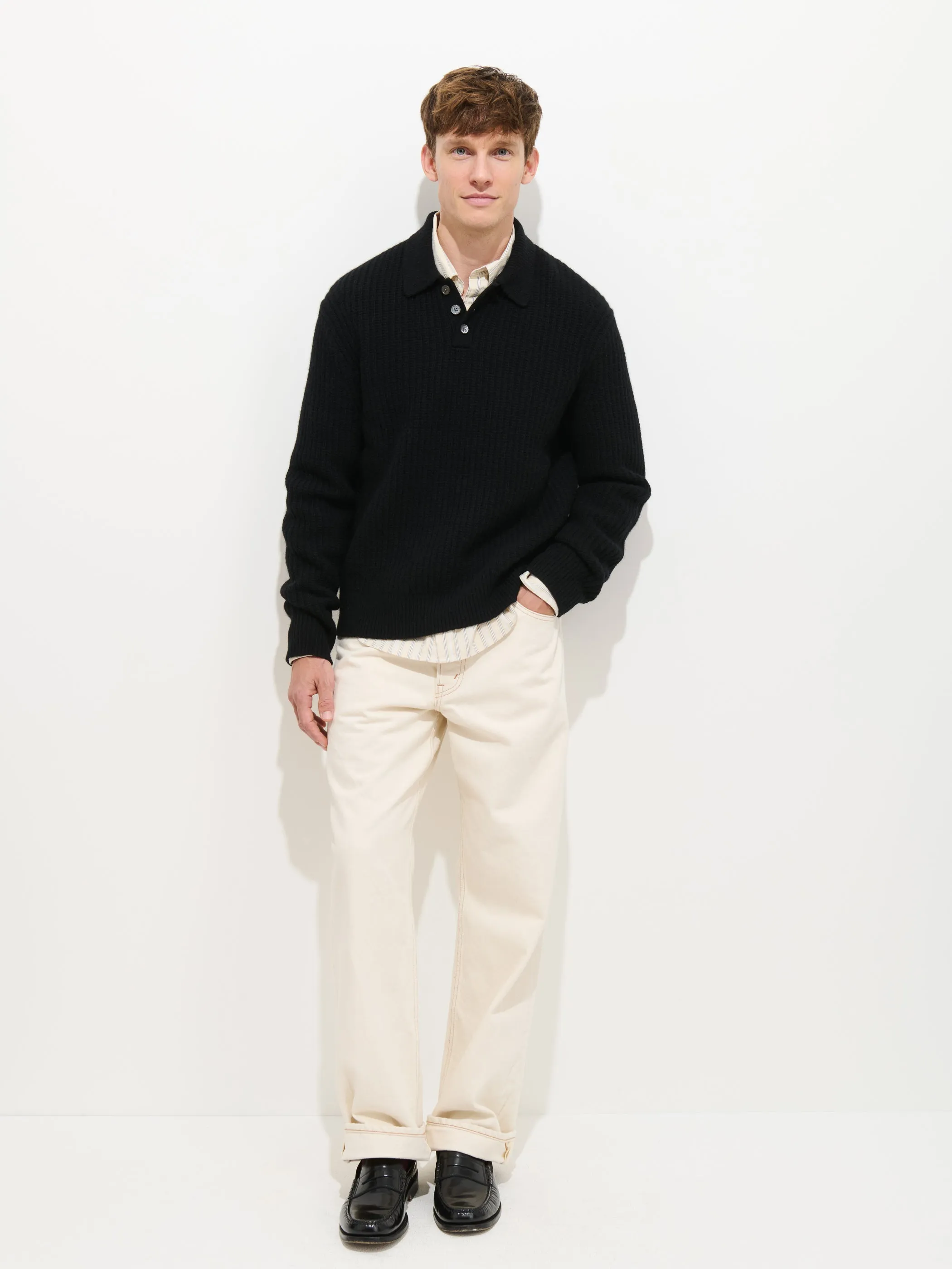 Carl Polo In Merino Wool sold by Alex Mill product image thumbnail 3