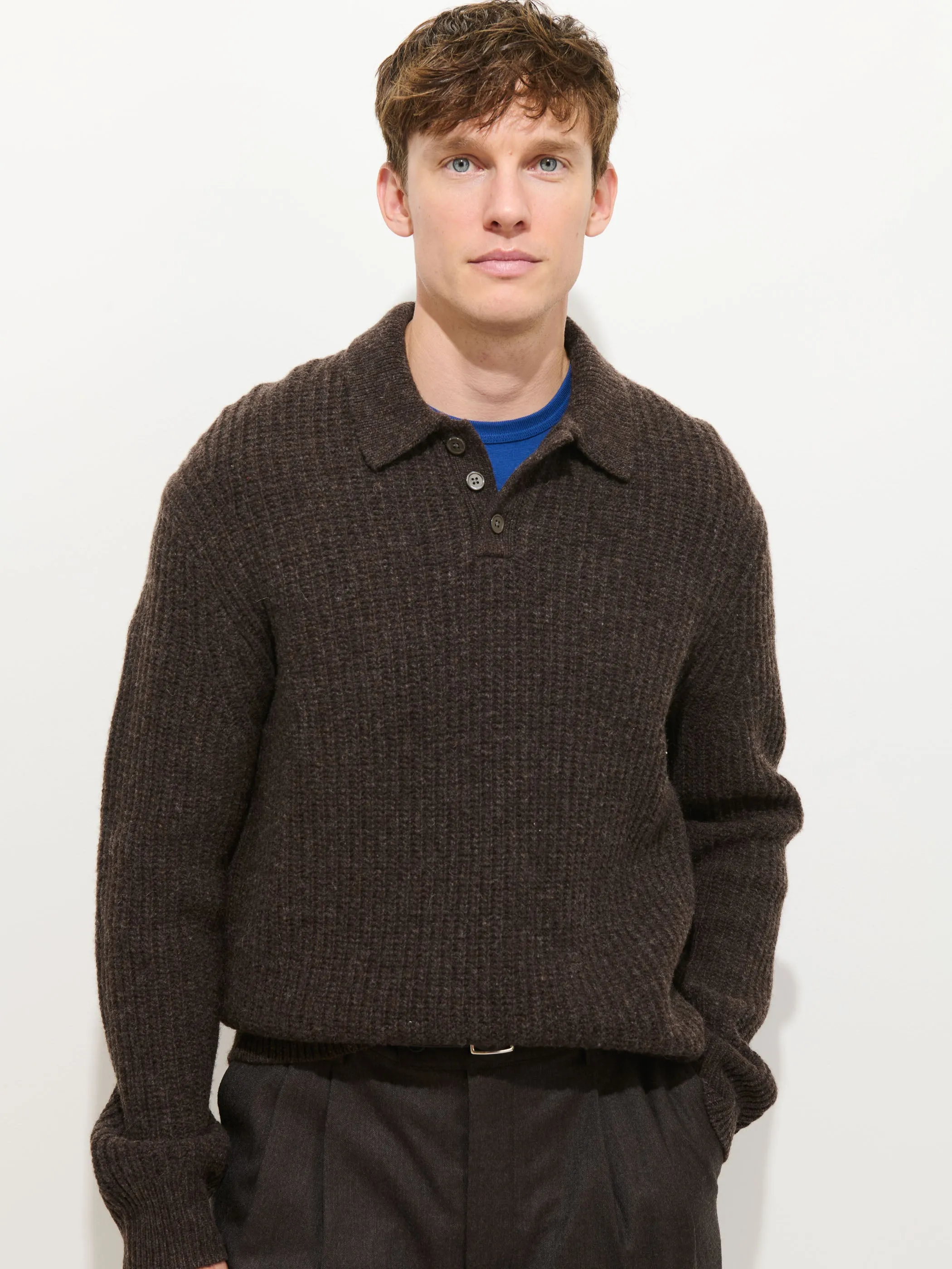 Carl Polo In Merino Wool sold by Alex Mill product image thumbnail 3
