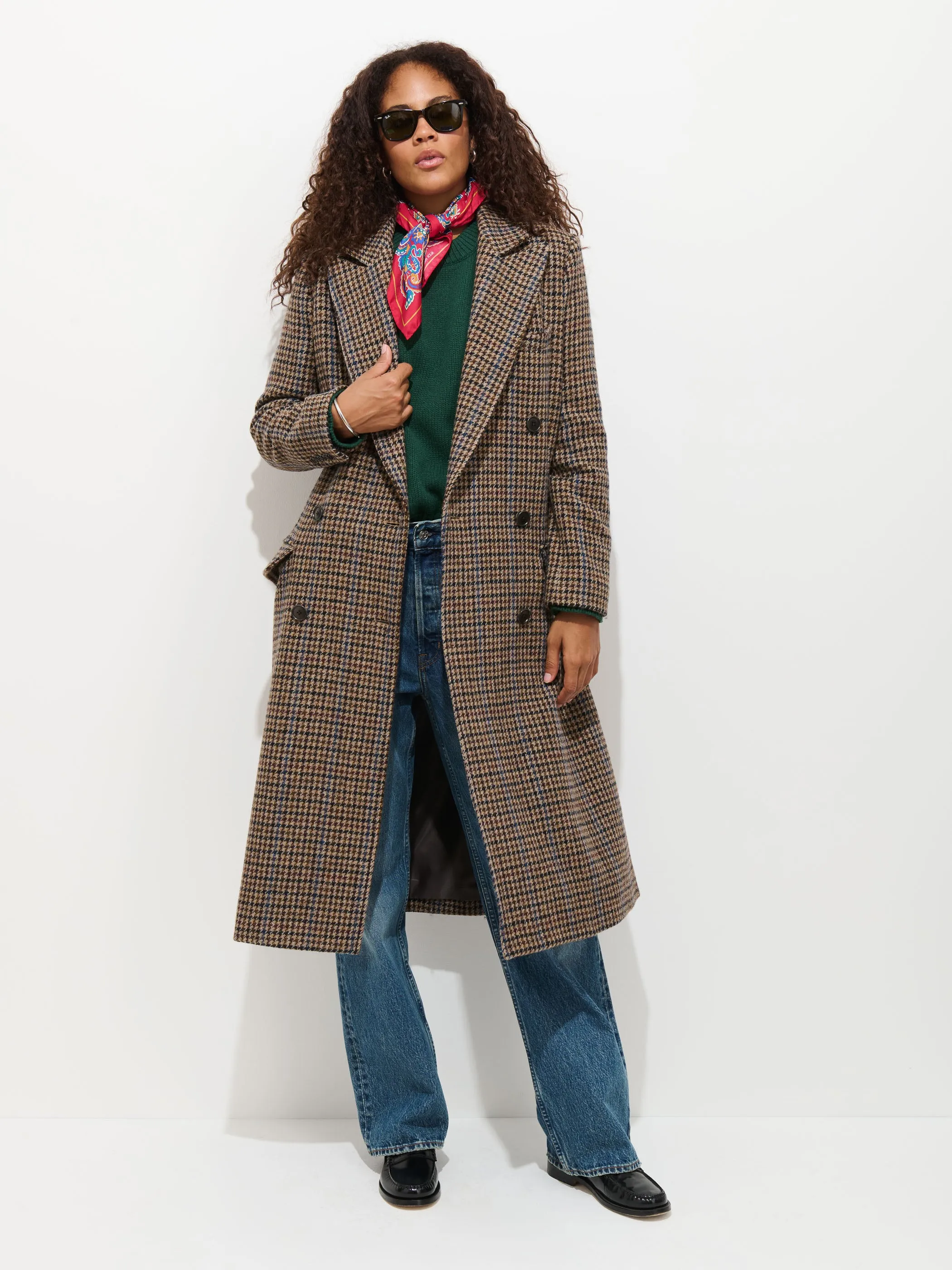 Jamie Coat In Harris Tweed sold by Alex Mill product image thumbnail 5