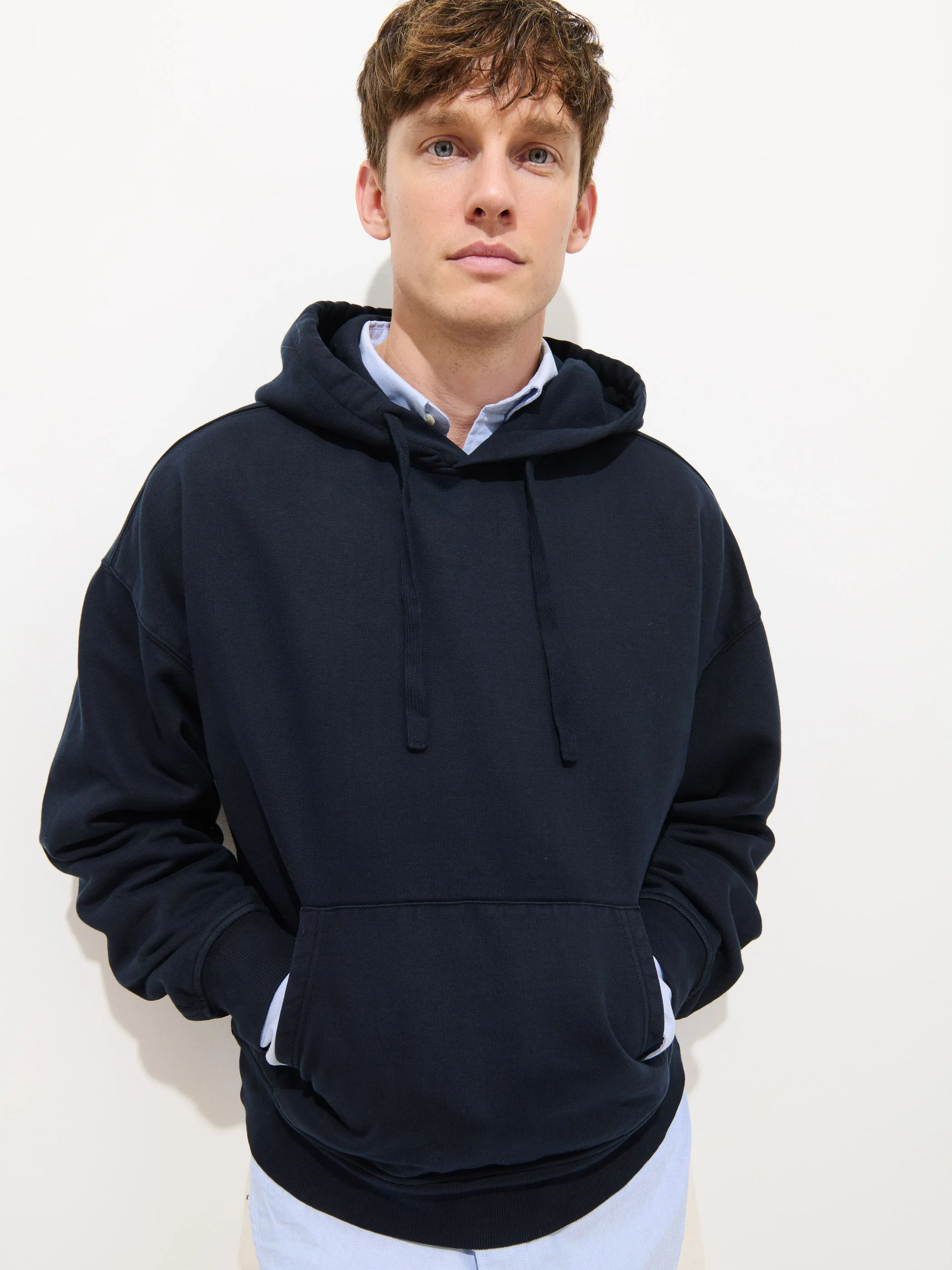 AM Hoodie In Fleece sold by Alex Mill product image thumbnail 2