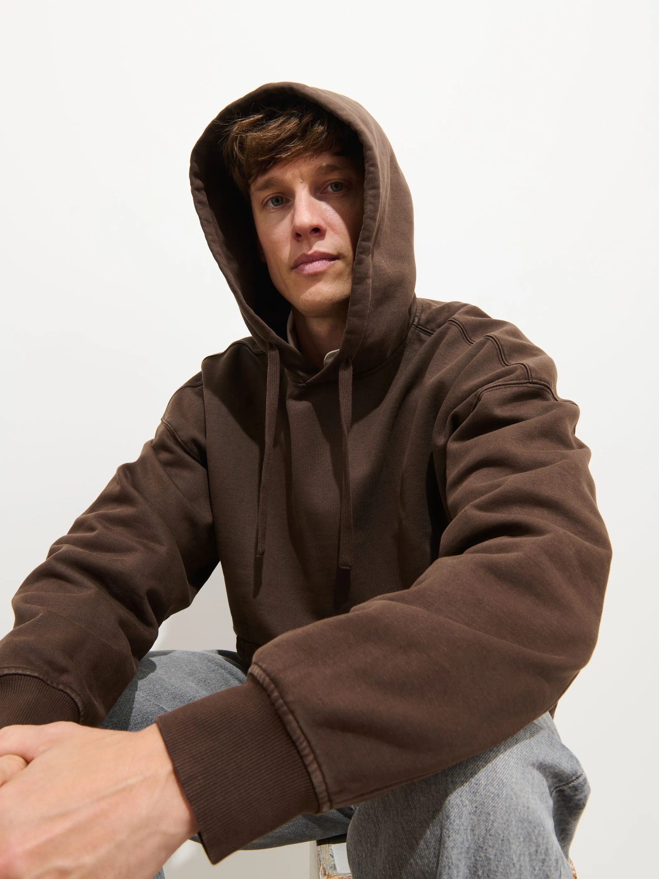 AM Hoodie In Fleece sold by Alex Mill product image thumbnail 5