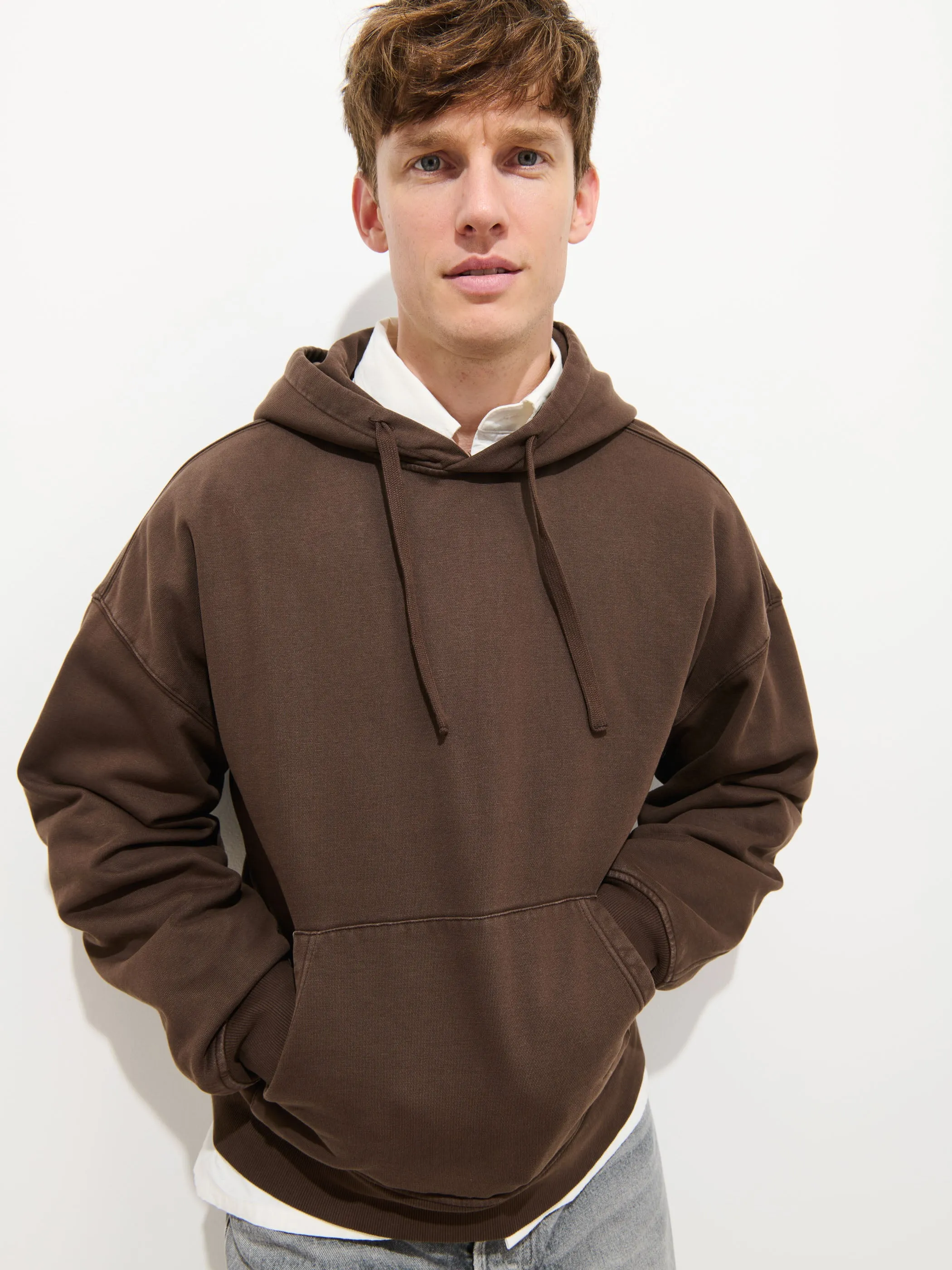 AM Hoodie In Fleece sold by Alex Mill product image thumbnail 2