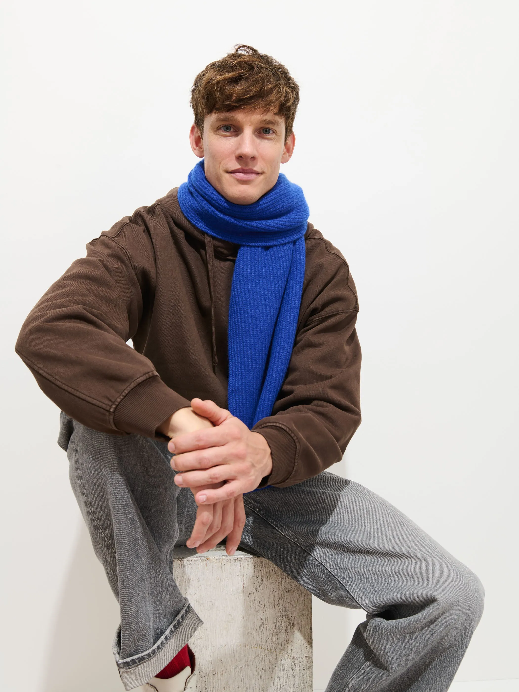 AM Hoodie In Fleece sold by Alex Mill product image thumbnail 4