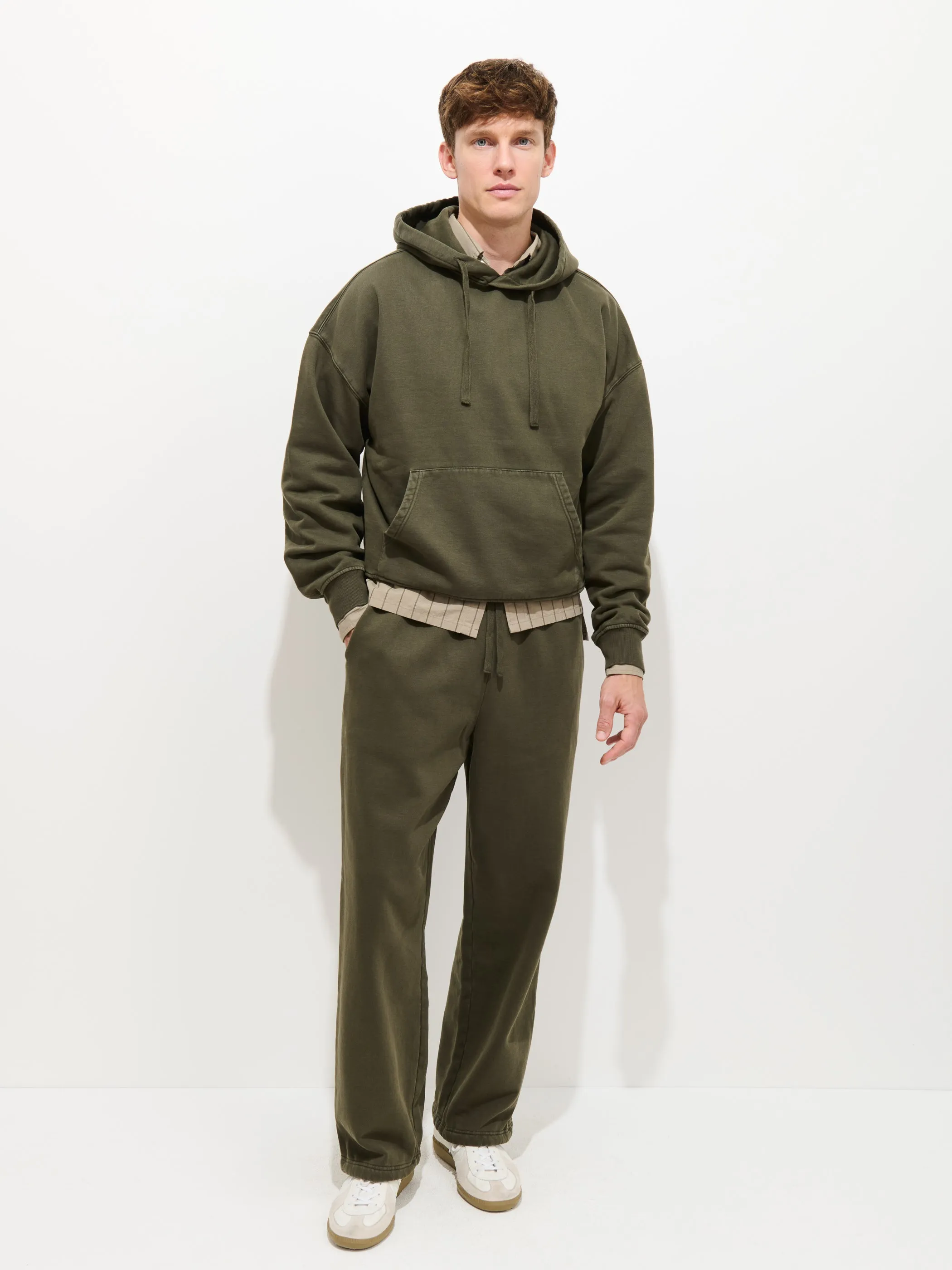 AM Hoodie In Fleece sold by Alex Mill product image thumbnail 3