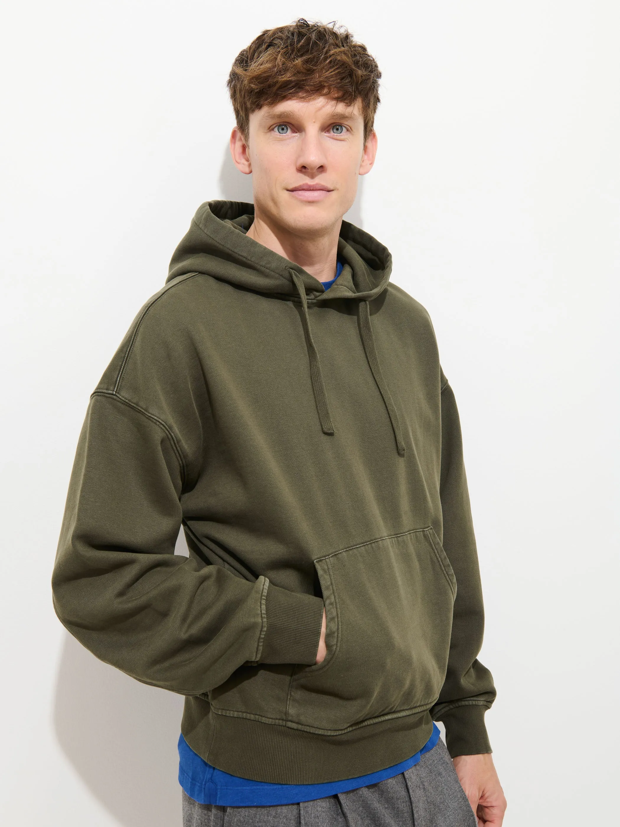 AM Hoodie In Fleece sold by Alex Mill product image thumbnail 2