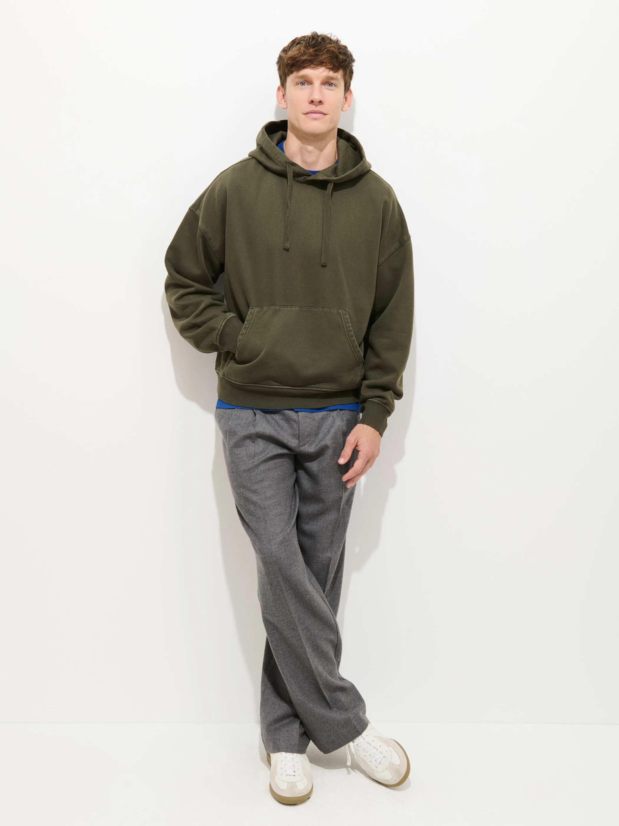 AM Hoodie In Fleece sold by Alex Mill product image thumbnail 5