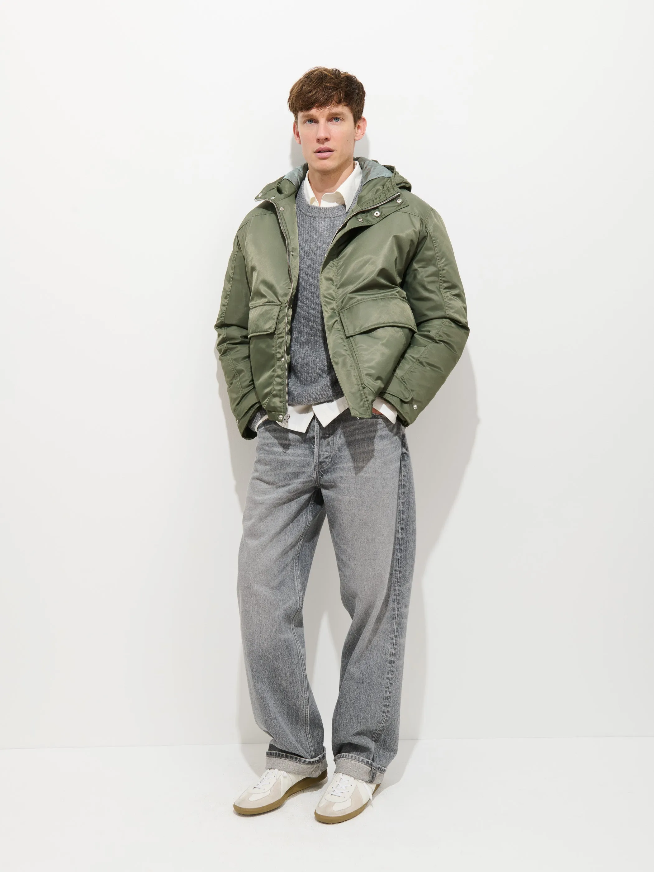 Micah Parka In Nylon sold by Alex Mill product image thumbnail 2