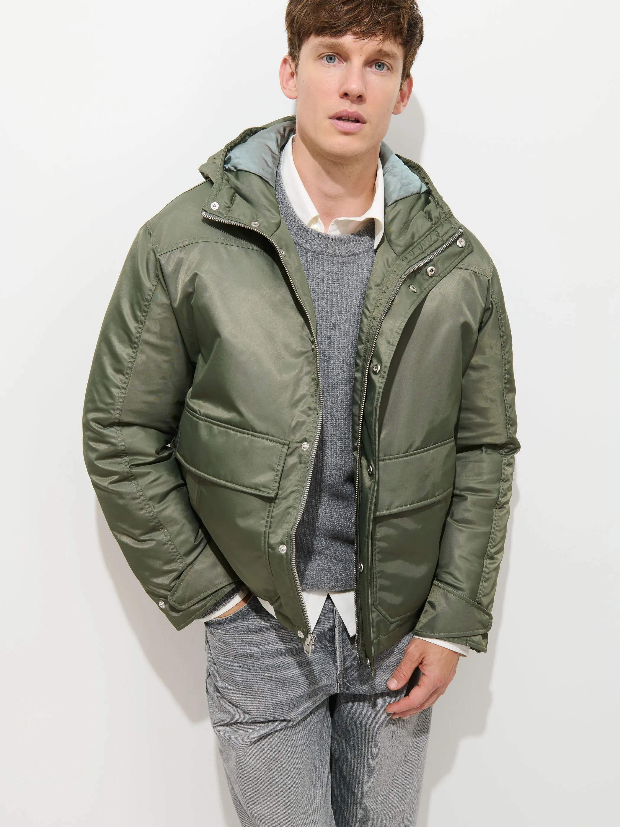 Micah Parka In Nylon sold by Alex Mill product image thumbnail 3