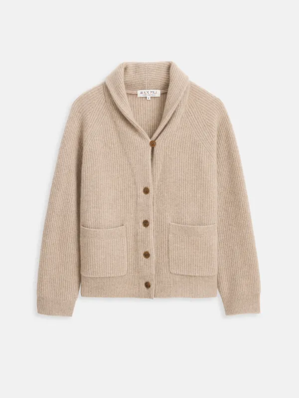 St Germain Cardigan In Cashmere sold by Alex Mill