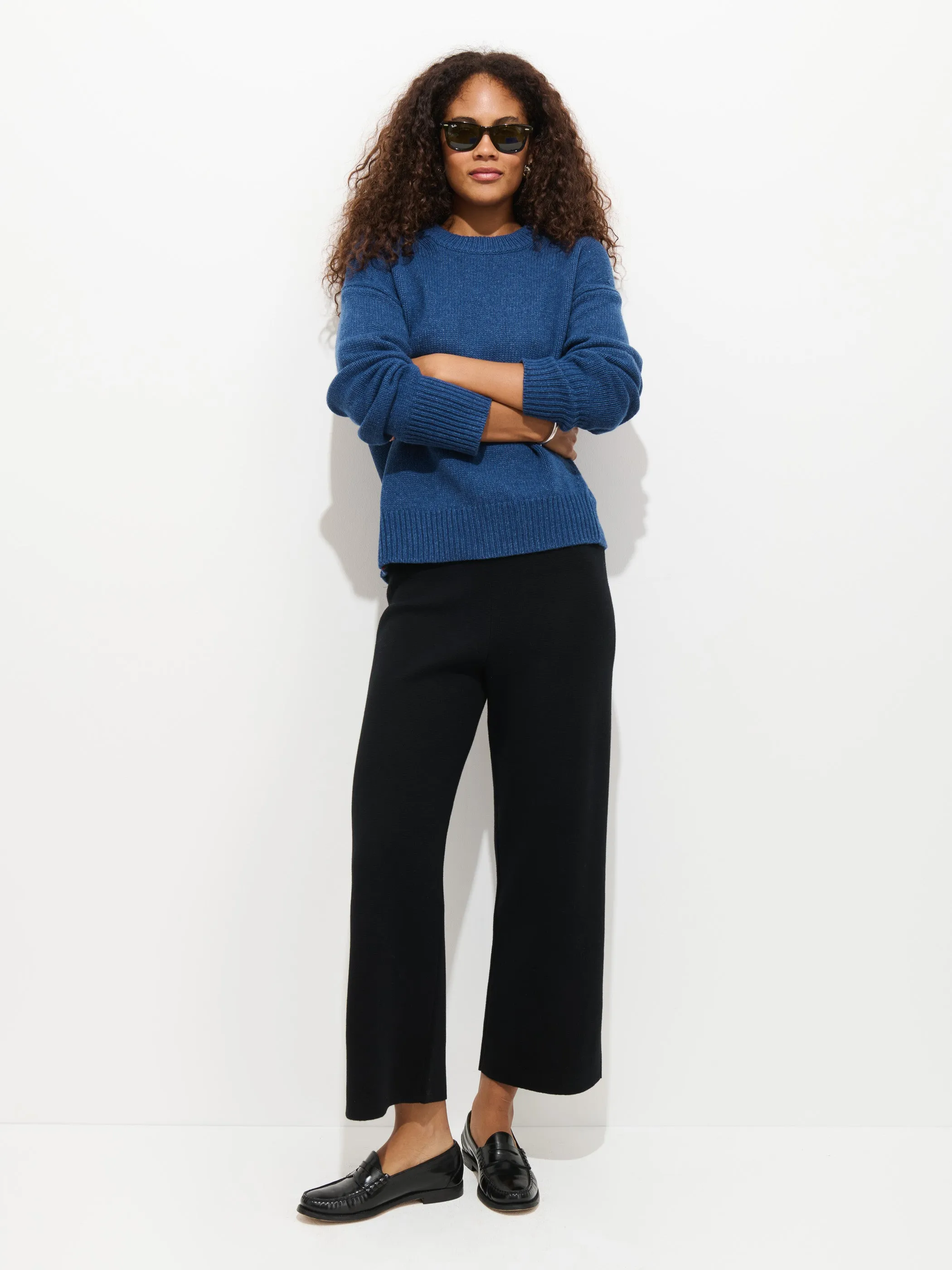 Olivia Sweater Pant In Cotton Cashmere sold by Alex Mill product image thumbnail 5