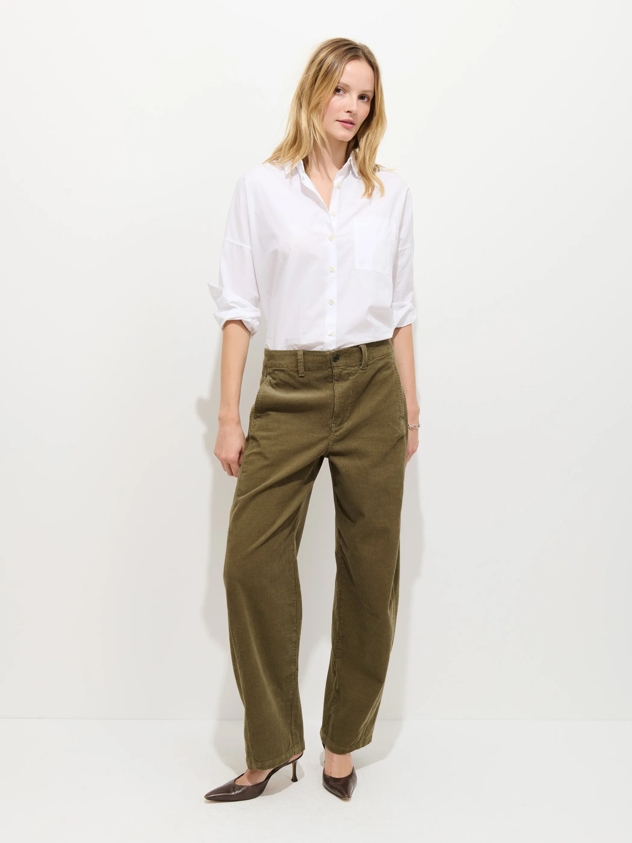 9th Street Pant In Fine Wale Cord sold by Alex Mill product image thumbnail 2