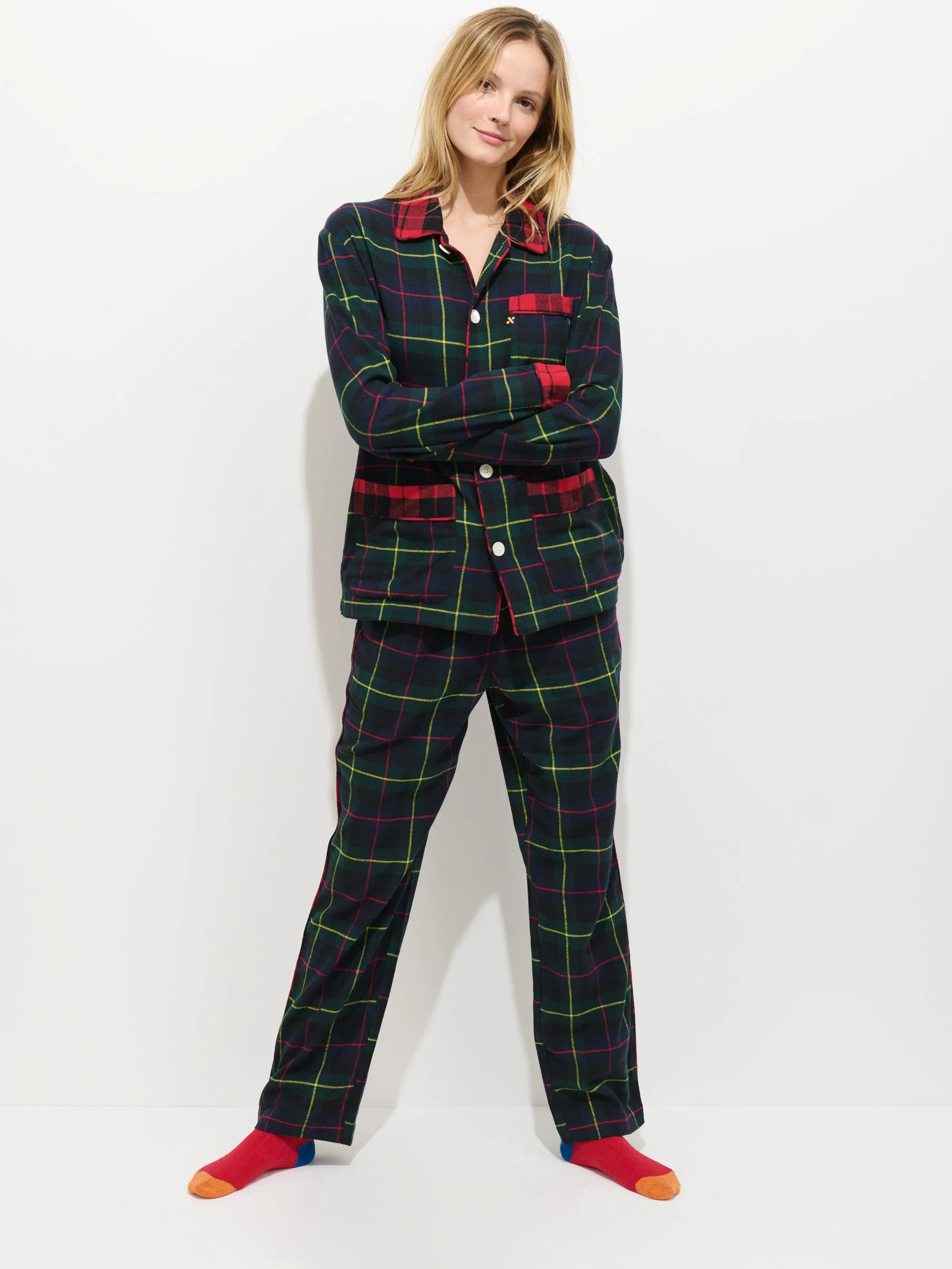 Flannel Sleep Pant In Tartan sold by Alex Mill product image thumbnail 5
