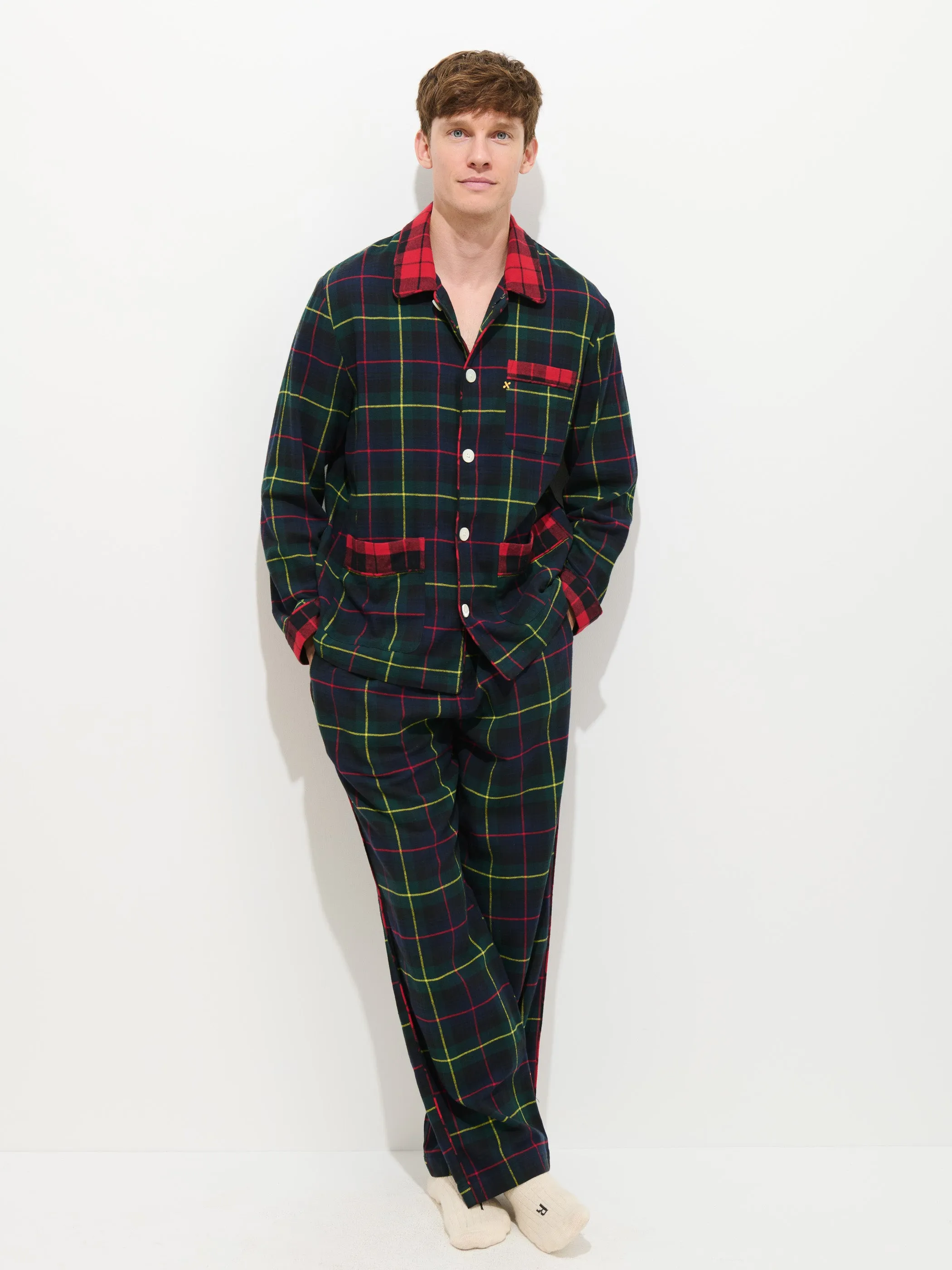 Flannel Sleep Pant In Tartan sold by Alex Mill product image thumbnail 2