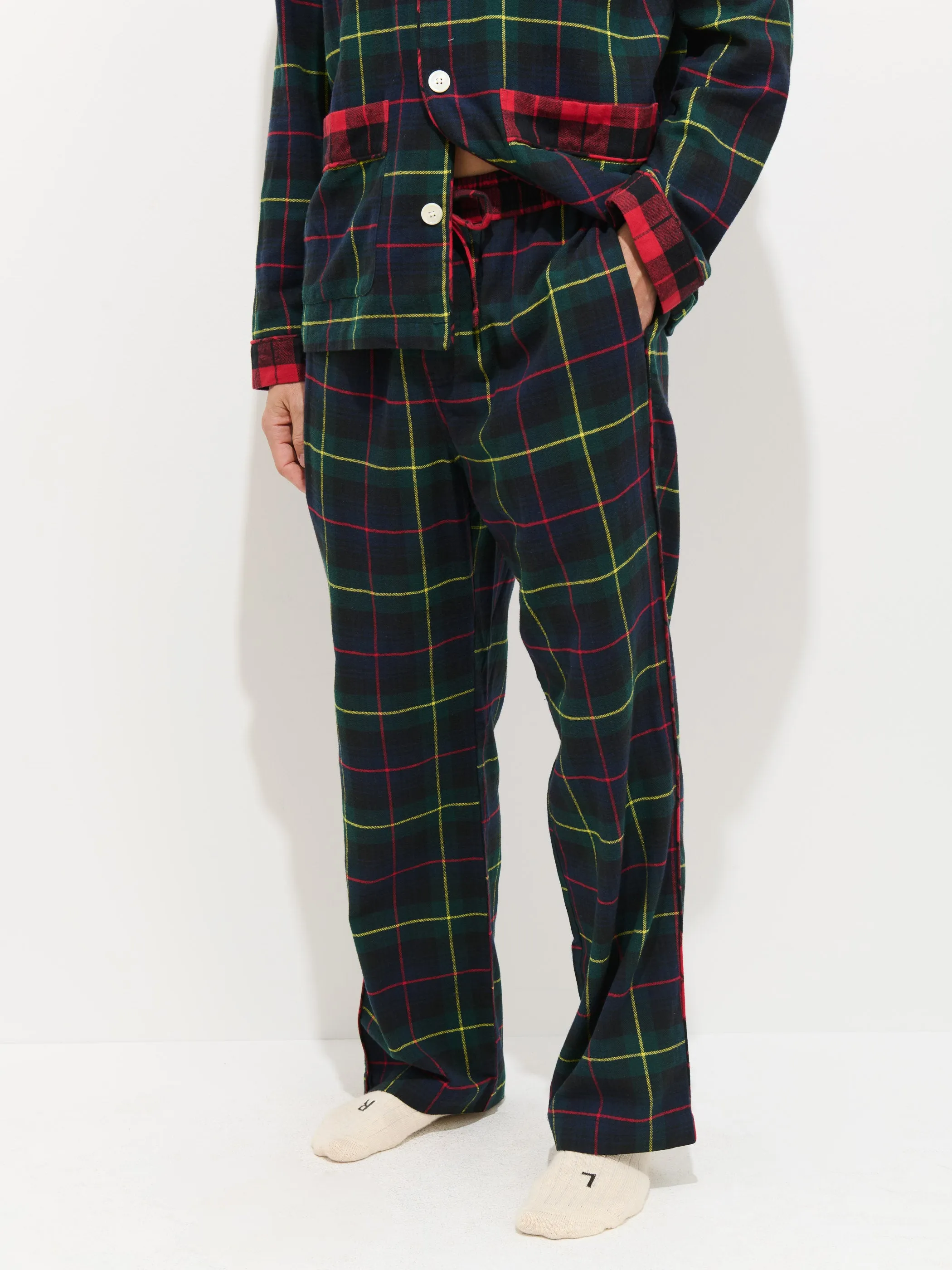 Flannel Sleep Pant In Tartan sold by Alex Mill product image thumbnail 3