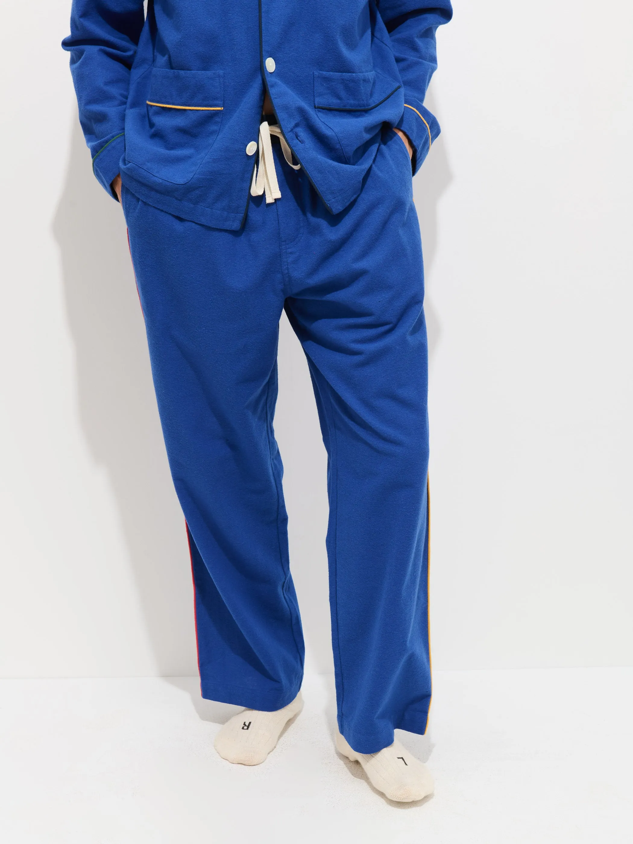 Piped Sleep Pant In Flannel sold by Alex Mill product image thumbnail 3