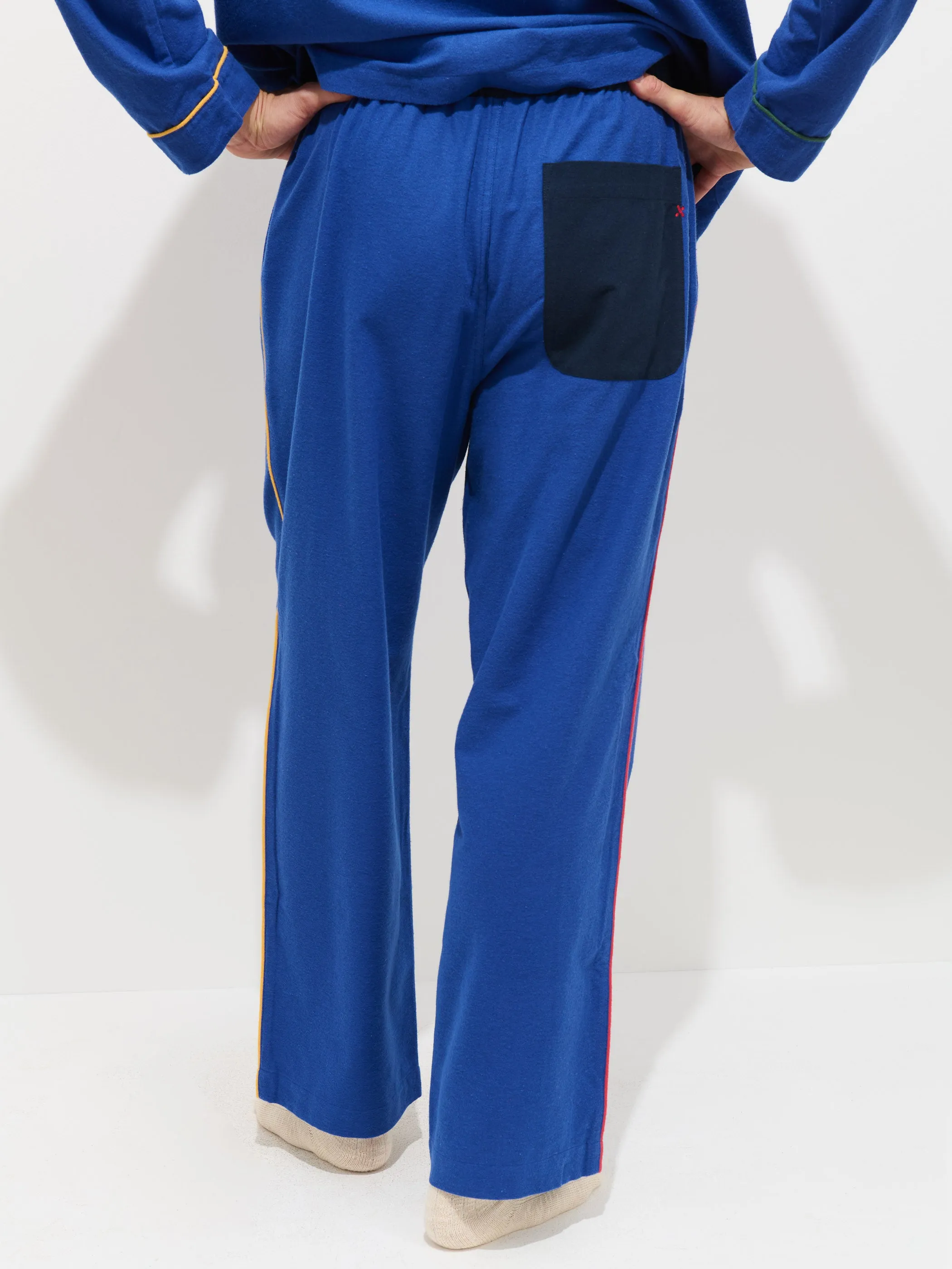 Piped Sleep Pant In Flannel sold by Alex Mill product image thumbnail 4