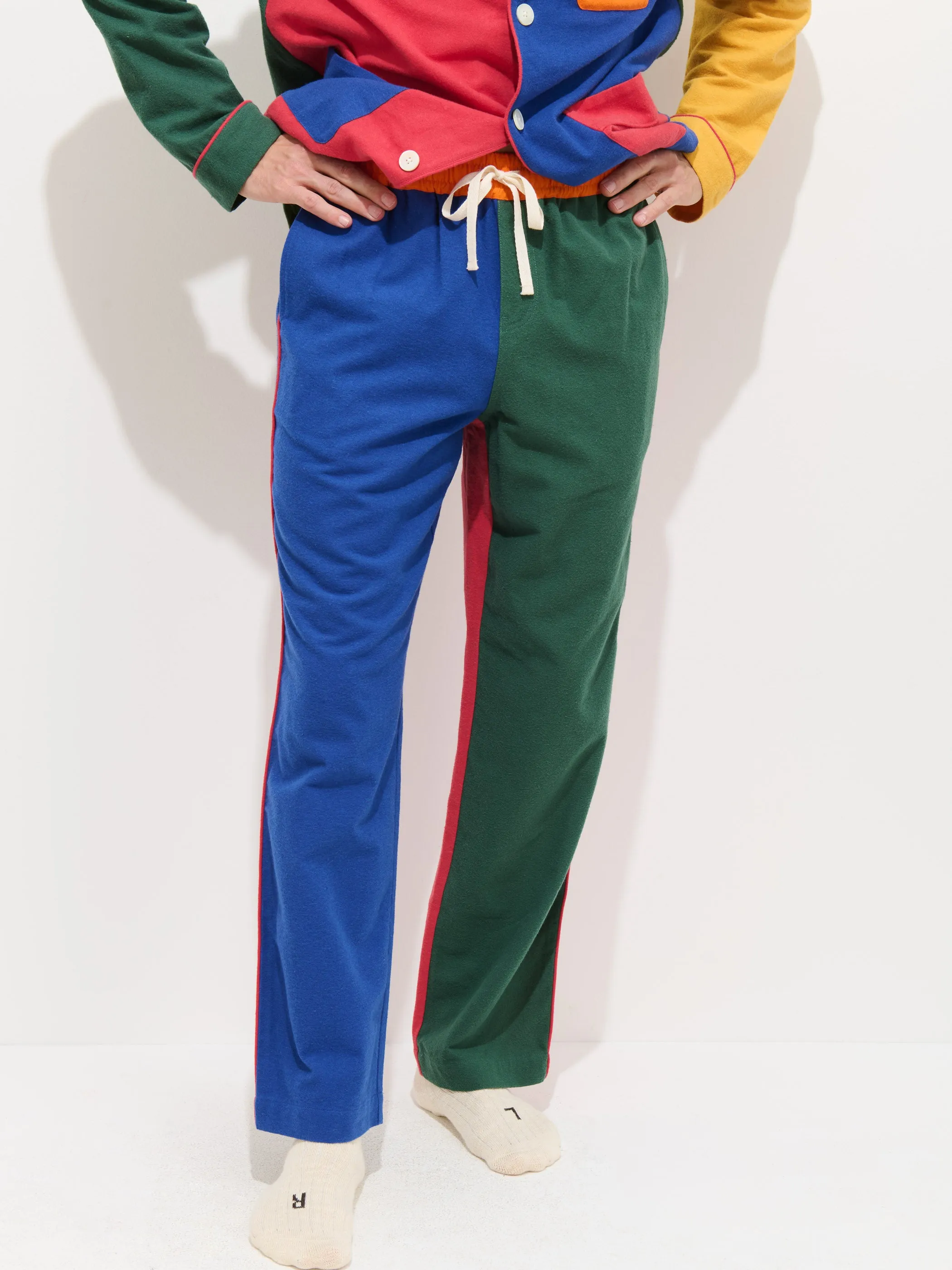 The Colorblock Flannel Sleep Pant sold by Alex Mill product image thumbnail 3