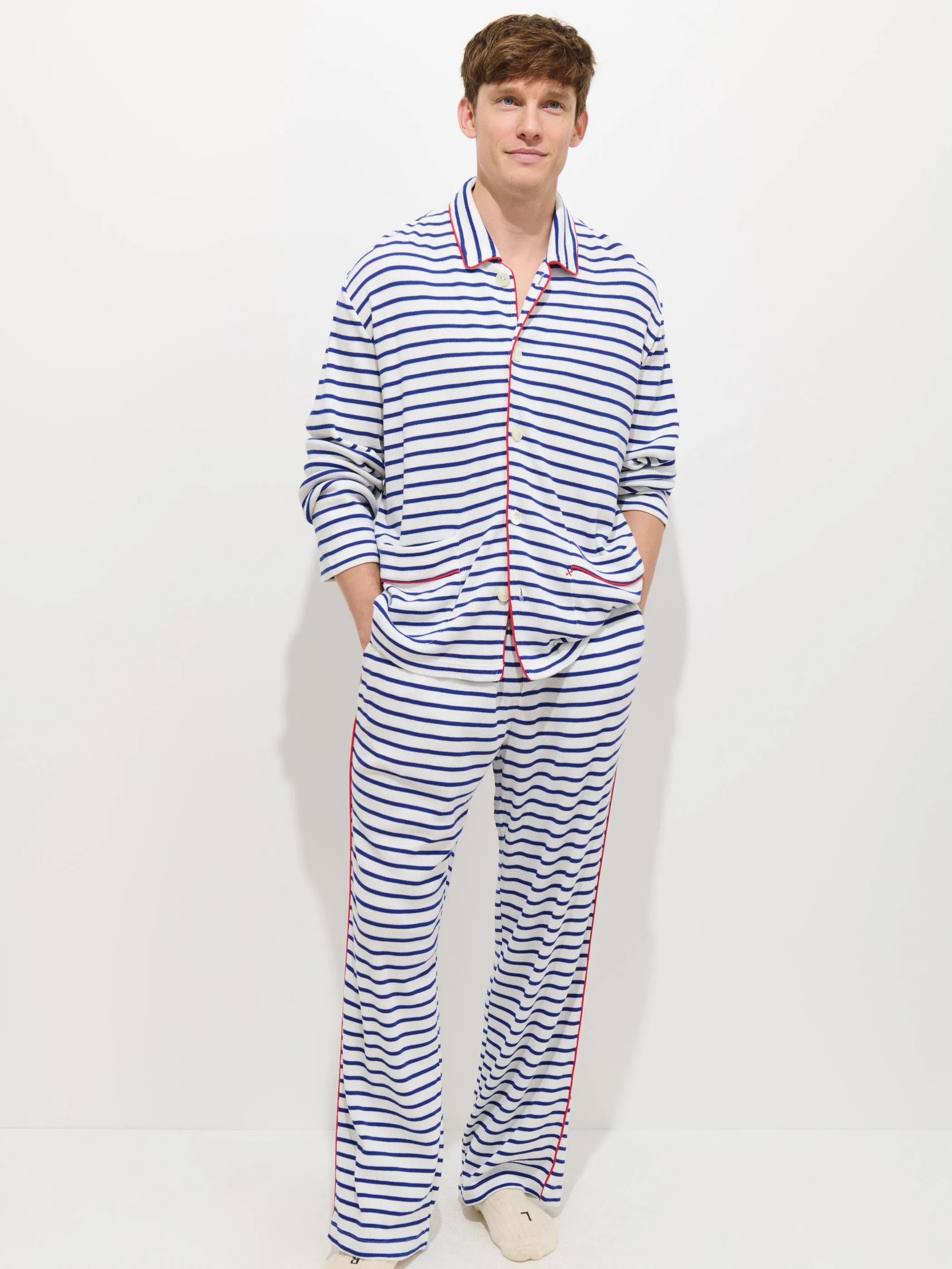 The Striped Waffle Pant sold by Alex Mill product image thumbnail 2
