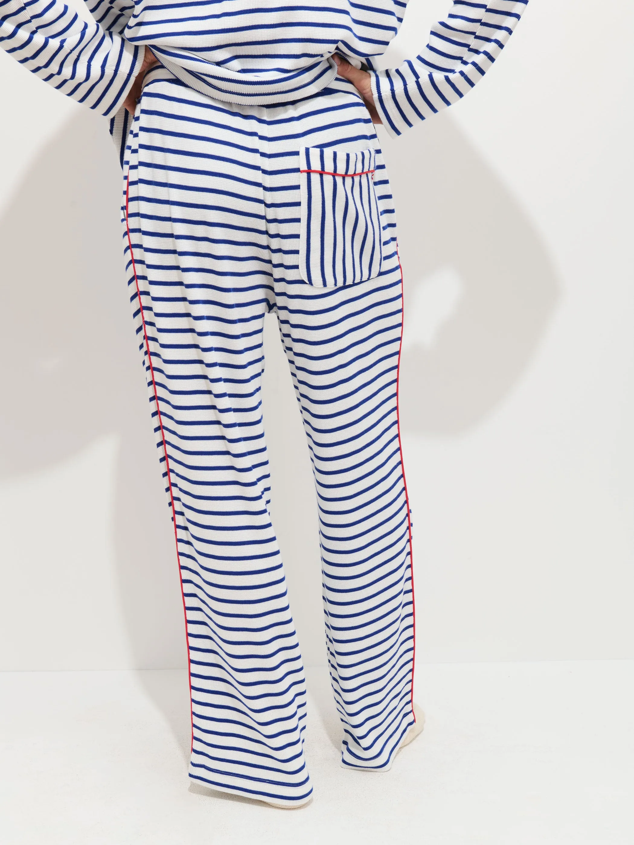 The Striped Waffle Pant sold by Alex Mill product image thumbnail 4