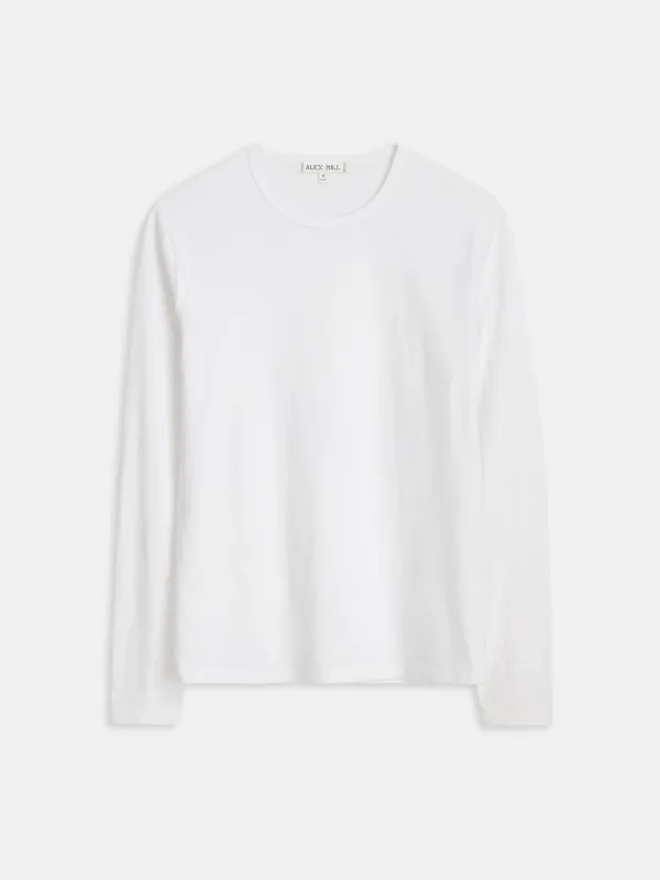 The Standard Long-Sleeve T-Shirt In Slub Cotton sold by Alex Mill