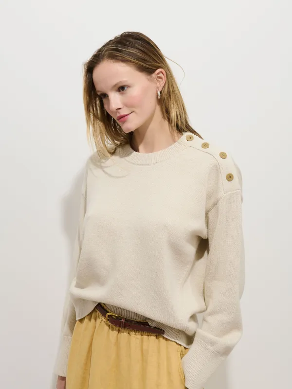 Normandy Sweater In Cotton sold by Alex Mill
