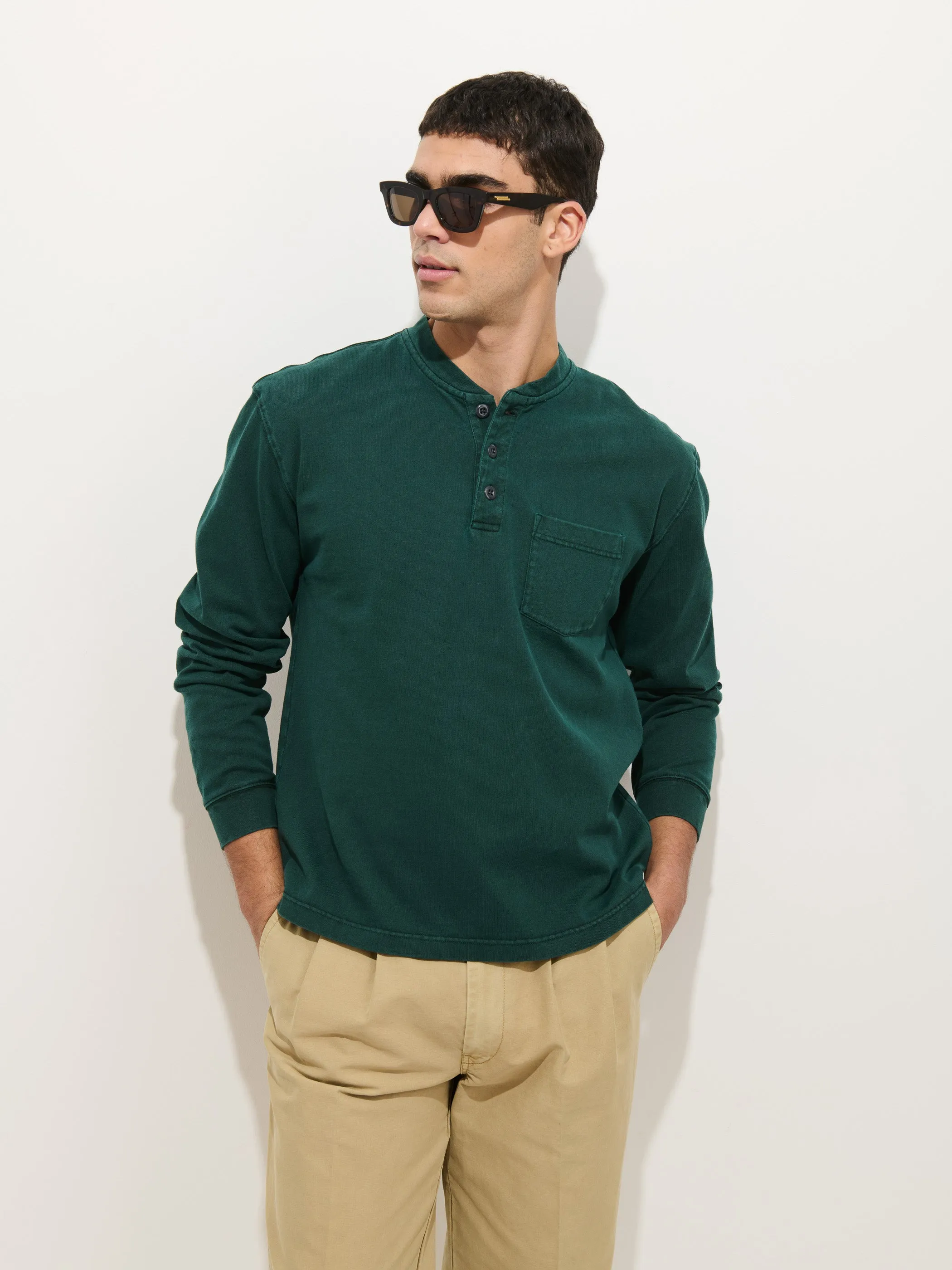 Alan Henley In Heavyweight Cotton sold by Alex Mill