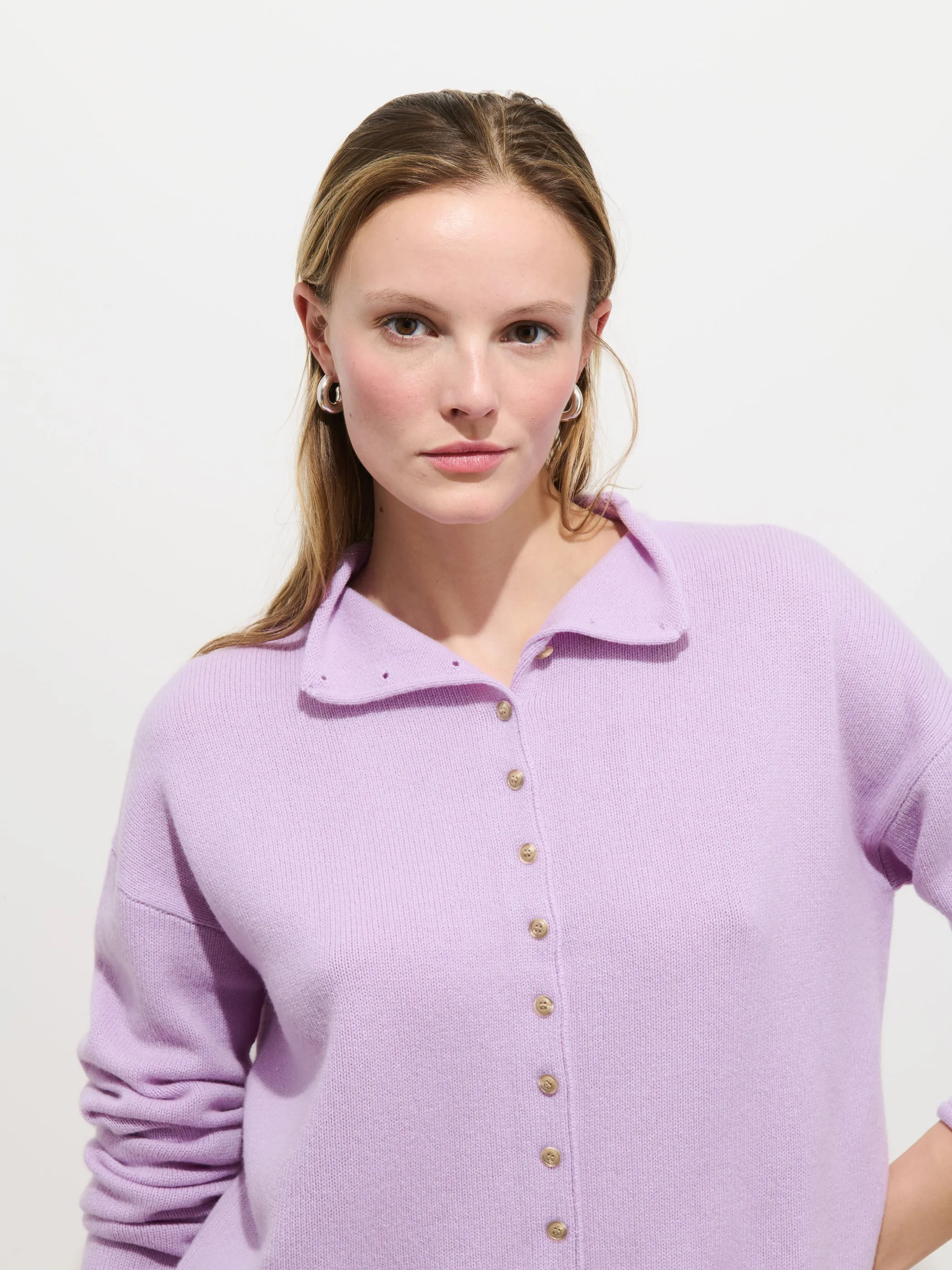 Taylor Cardigan In Cashmere sold by Alex Mill product image thumbnail 5