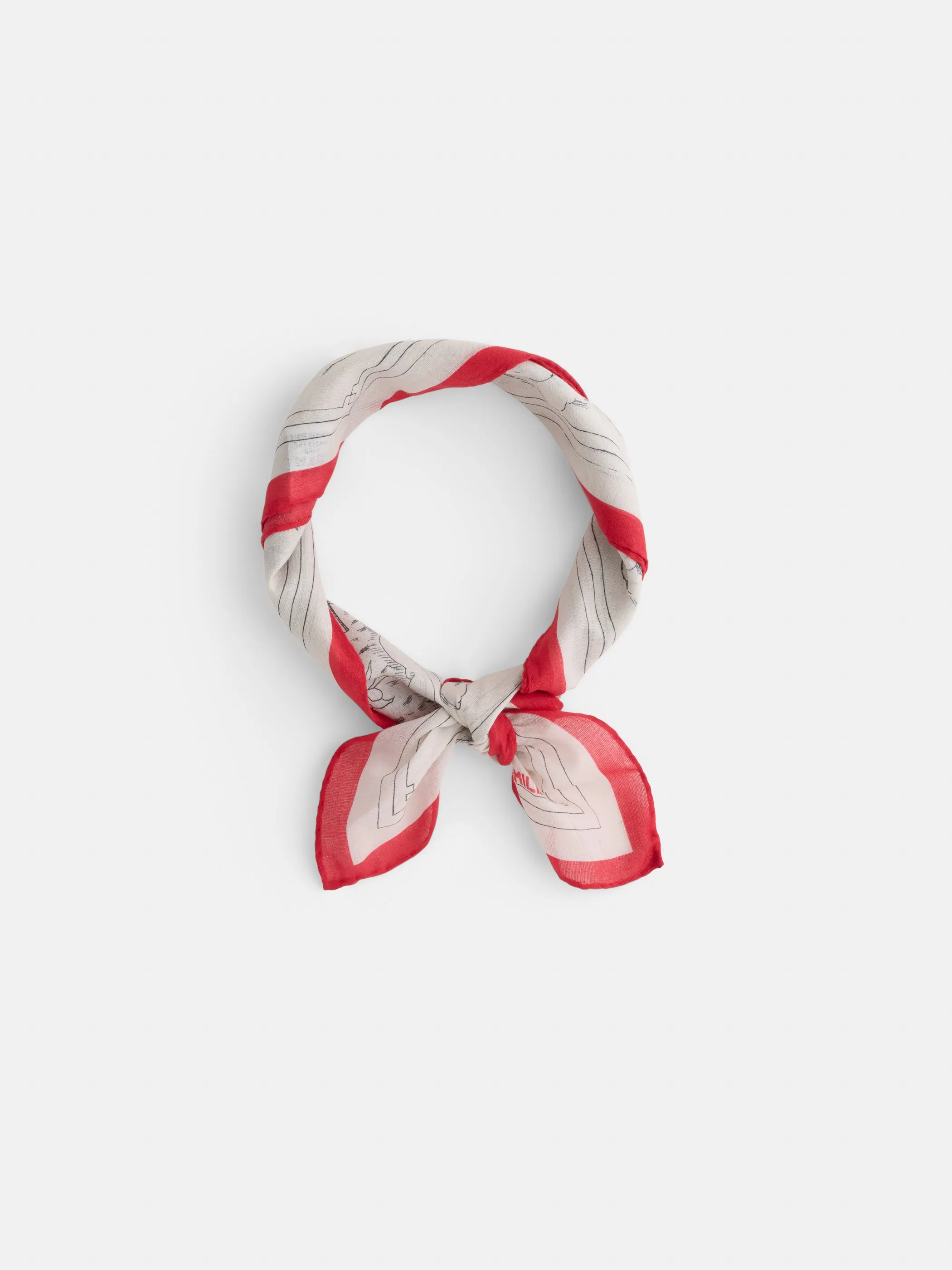 Travel Scarf In Cotton Voile sold by Alex Mill product image thumbnail 2