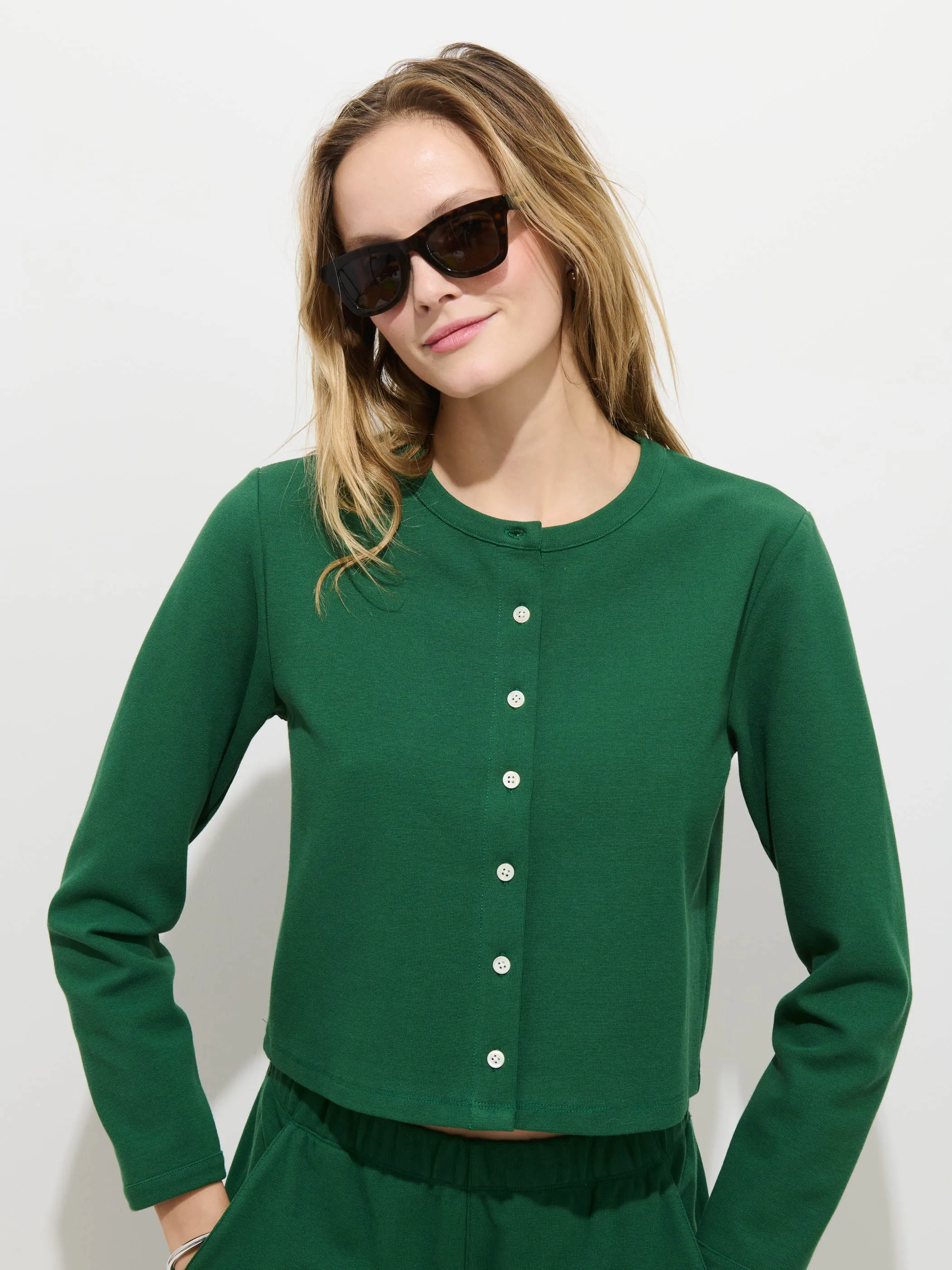 Coco Sport Cardigan sold by Alex Mill