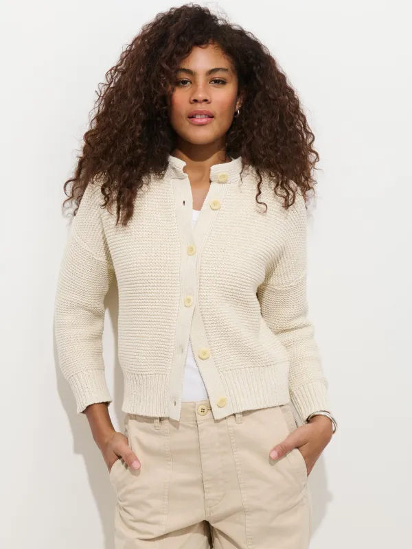 Nico Cardigan In Cotton sold by Alex Mill