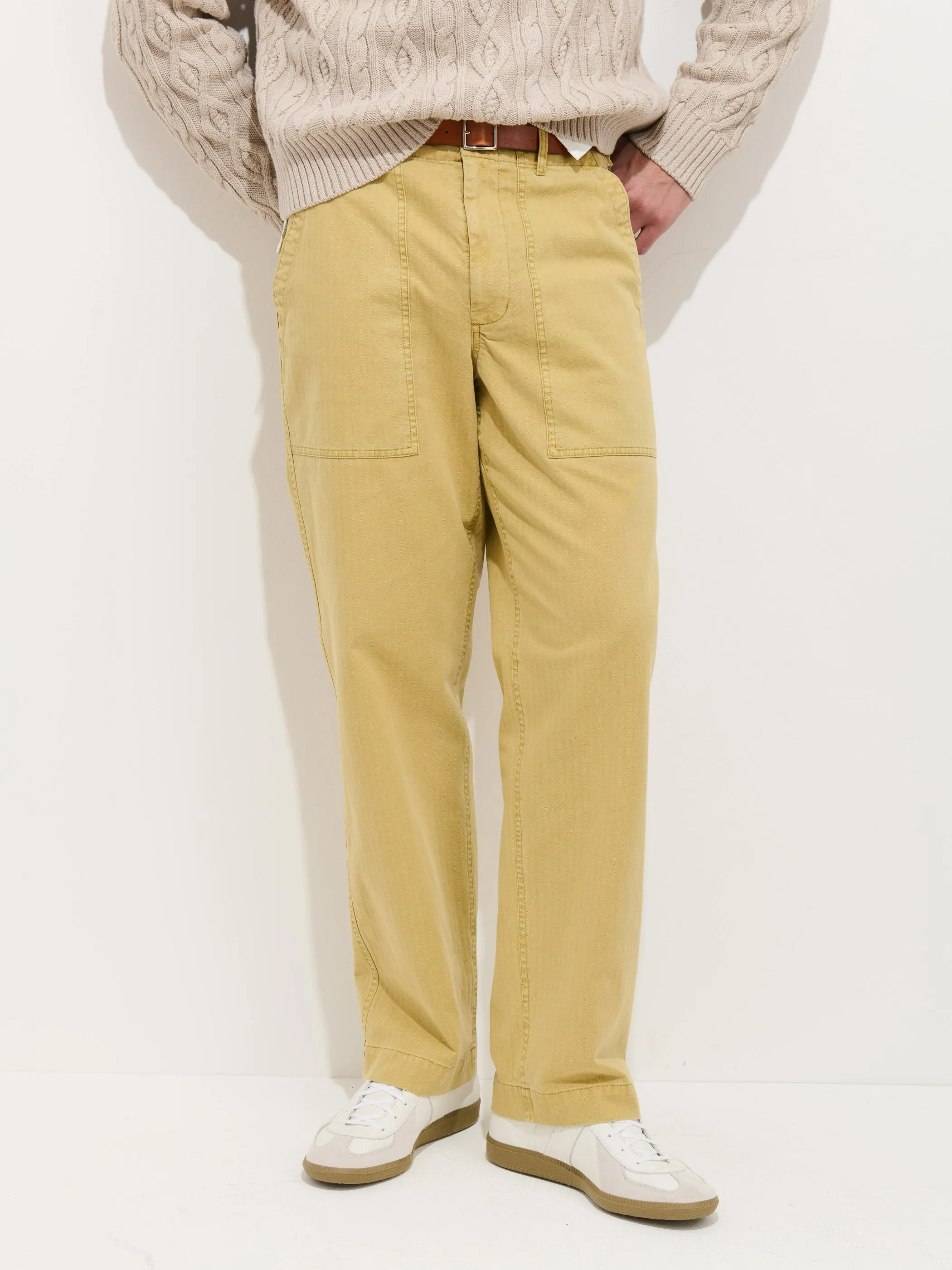 Field Pant In Herringbone sold by Alex Mill product image thumbnail 4
