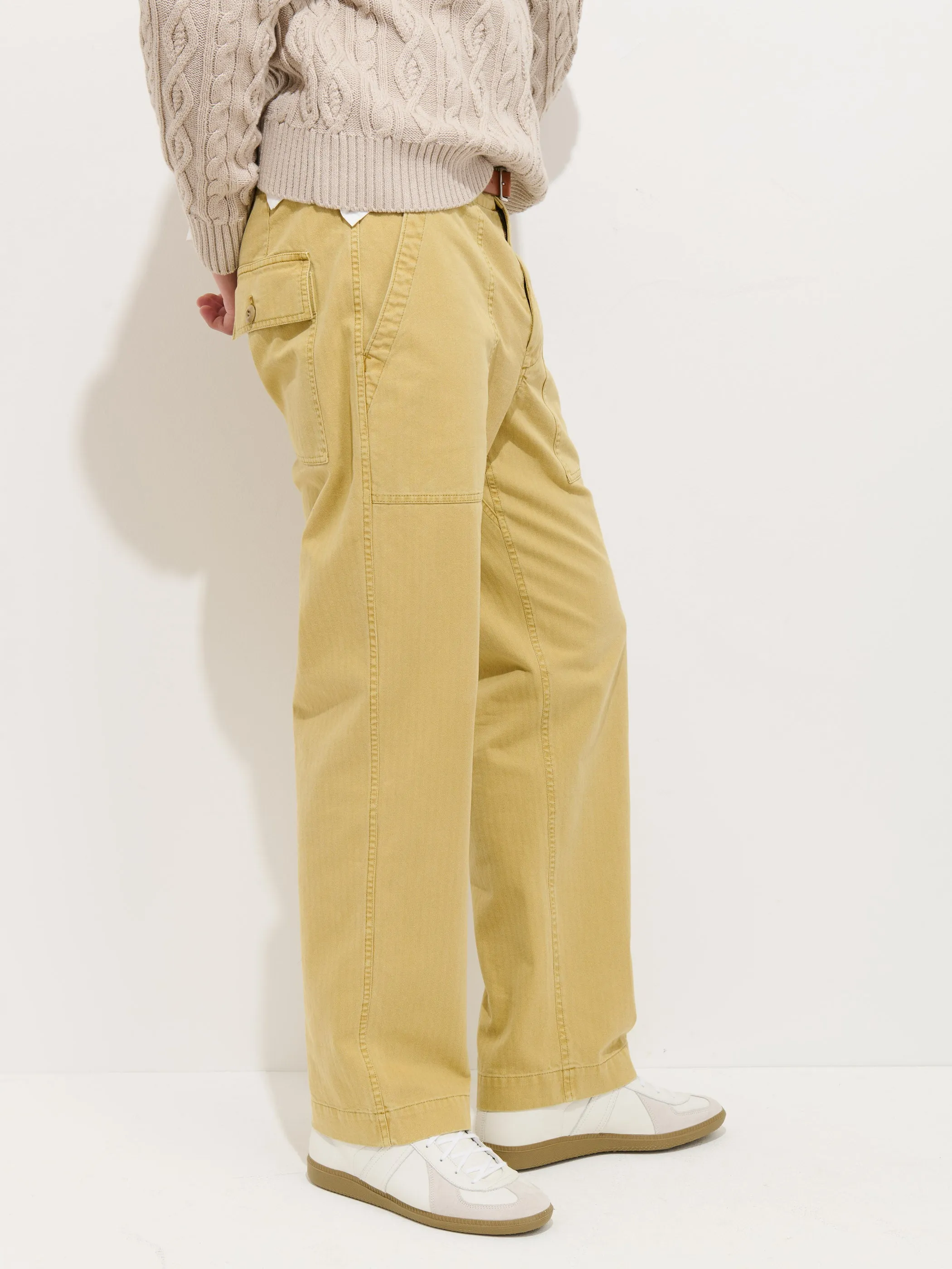 Field Pant In Herringbone sold by Alex Mill product image thumbnail 5