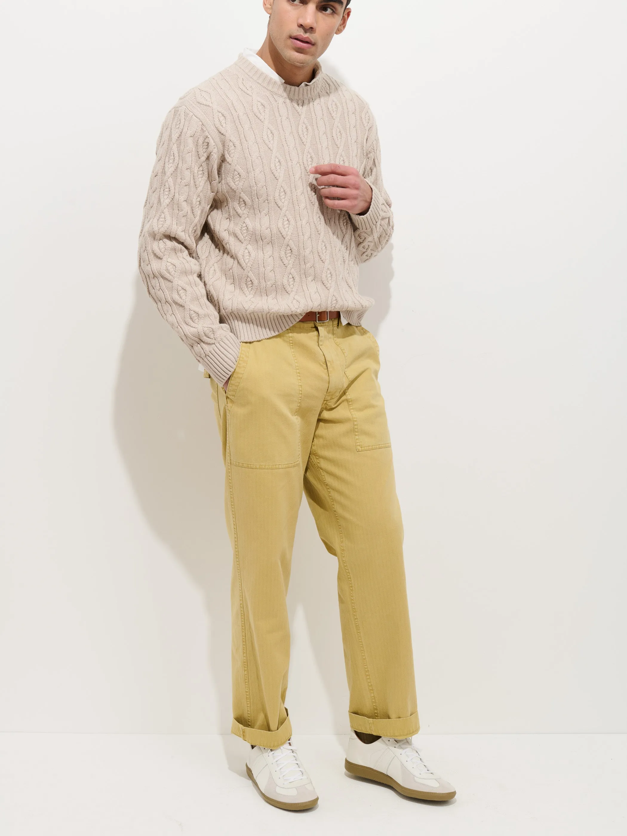 Field Pant In Herringbone sold by Alex Mill product image thumbnail 3