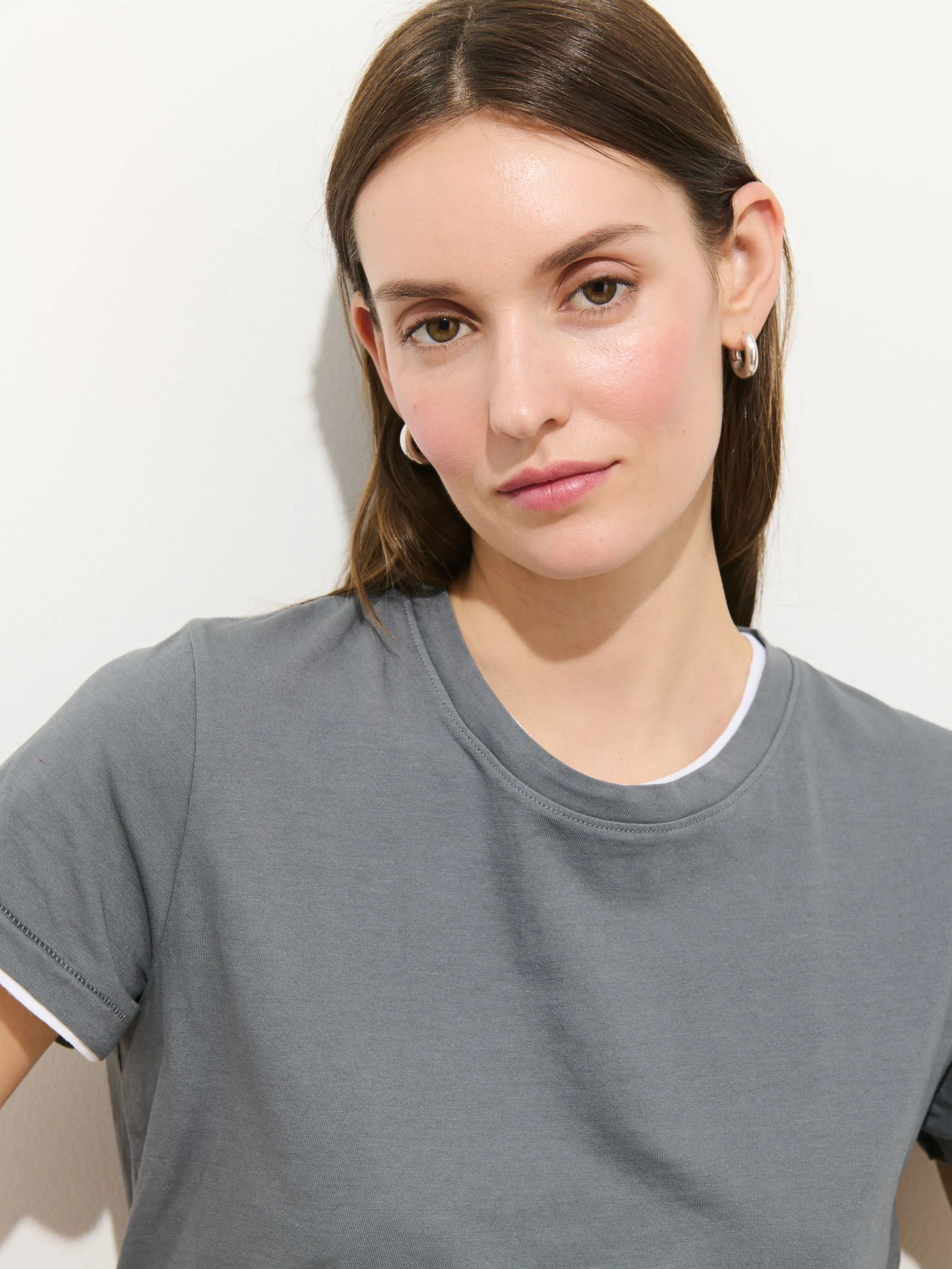 Prospect Tee In Cotton Jersey sold by Alex Mill product image thumbnail 5