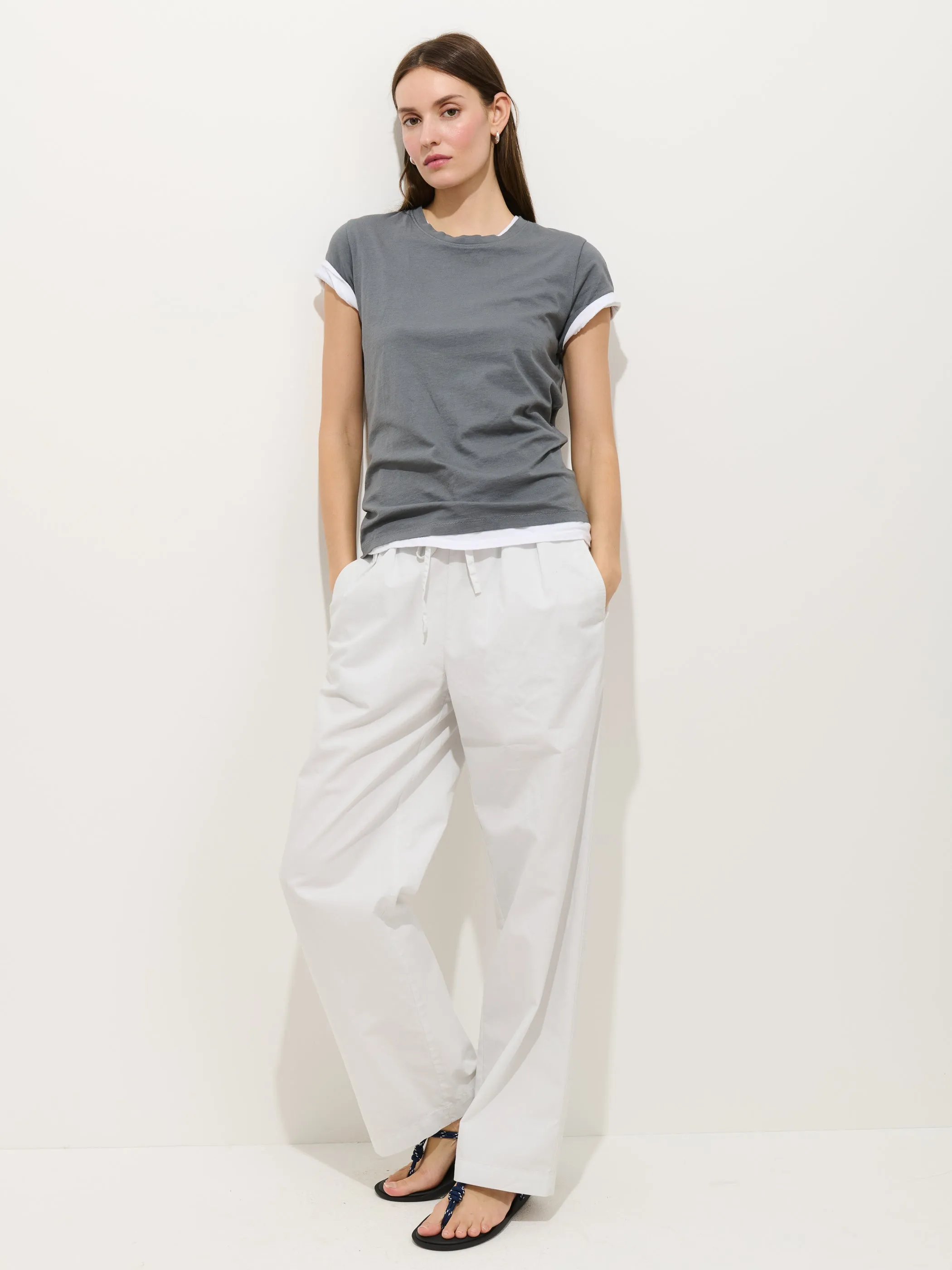 Prospect Tee In Cotton Jersey sold by Alex Mill product image thumbnail 3