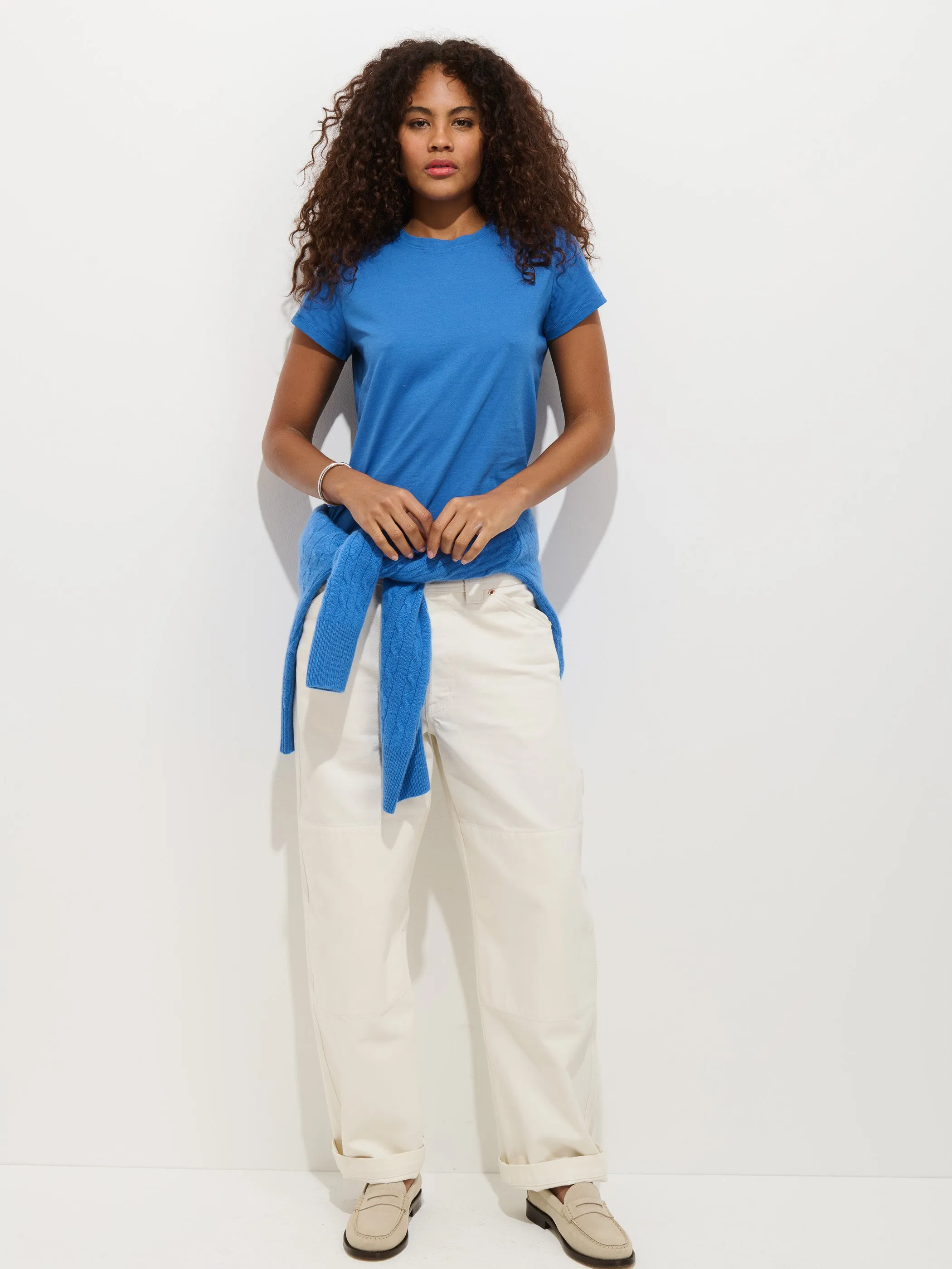 Prospect Tee In Cotton Jersey sold by Alex Mill product image thumbnail 3