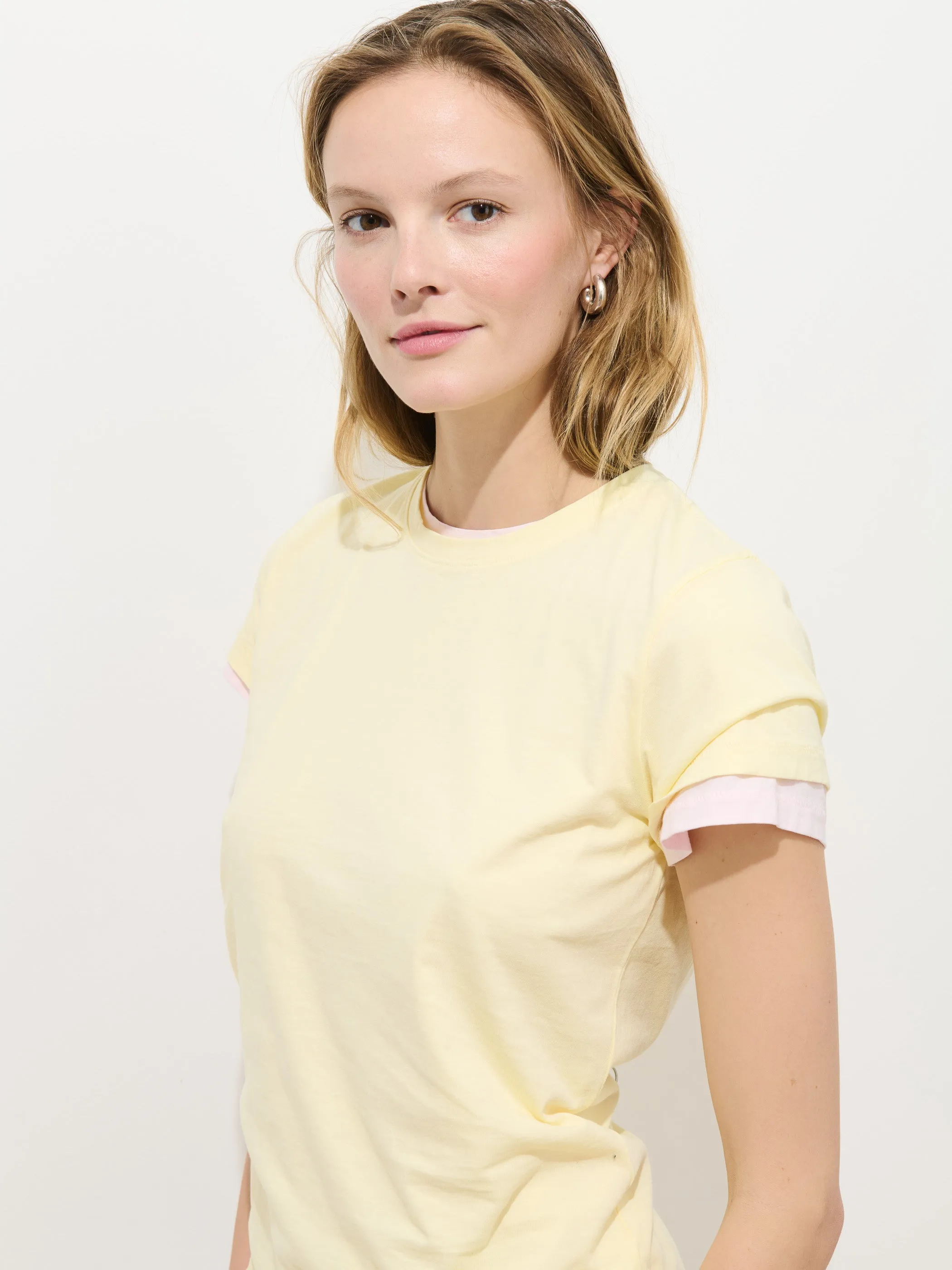 Prospect Tee In Cotton Jersey sold by Alex Mill product image thumbnail 5