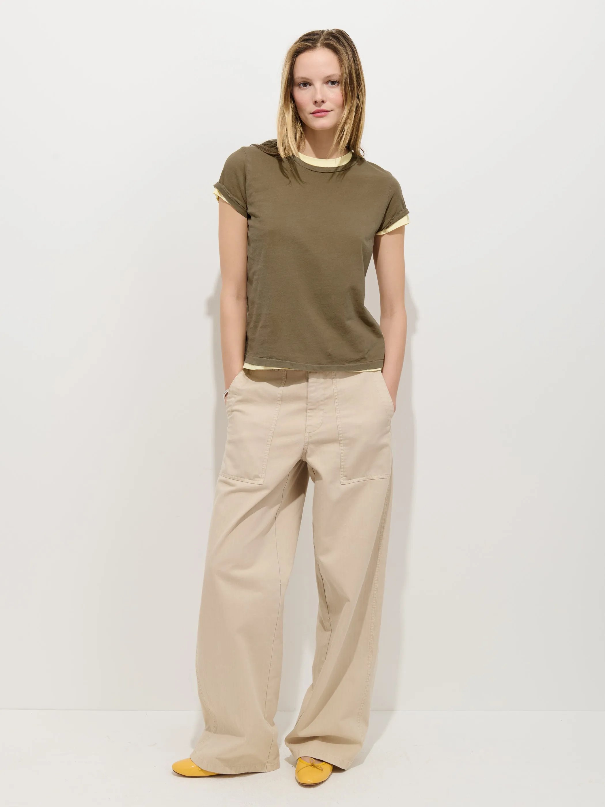 Prospect Tee In Cotton Jersey sold by Alex Mill