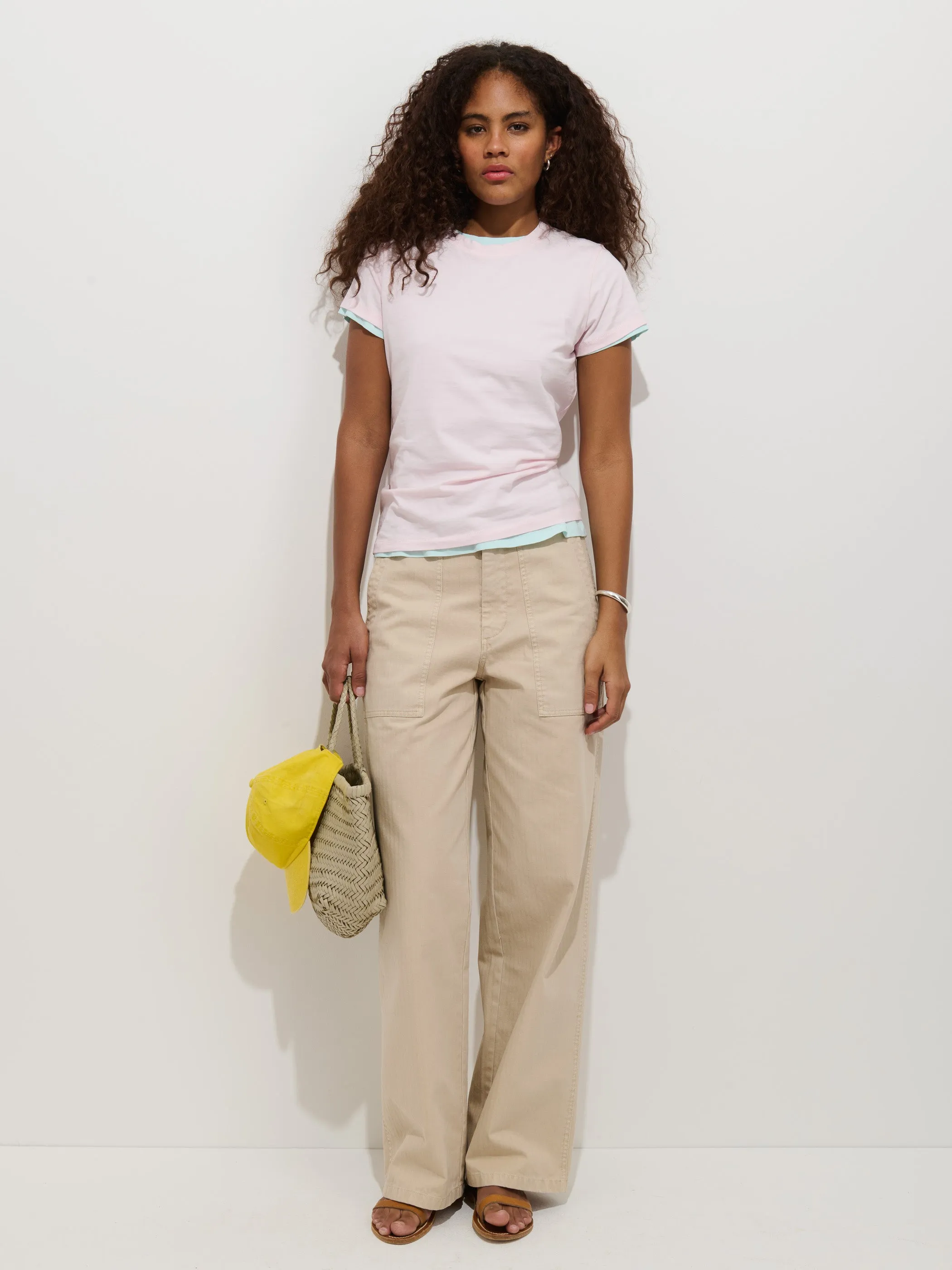 Prospect Tee In Cotton Jersey sold by Alex Mill product image thumbnail 3