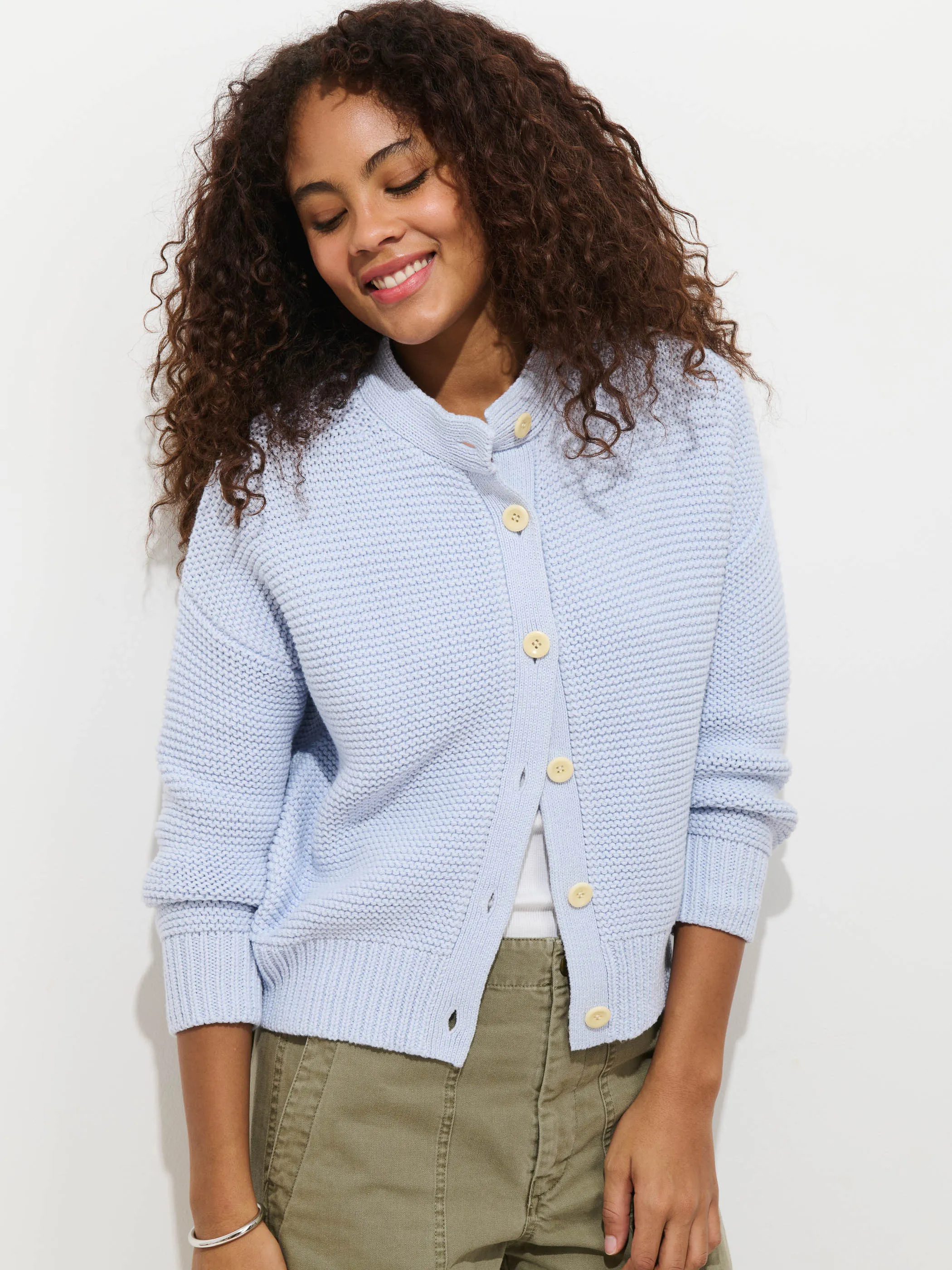 Nico Cardigan in Cotton sold by Alex Mill product image thumbnail 5